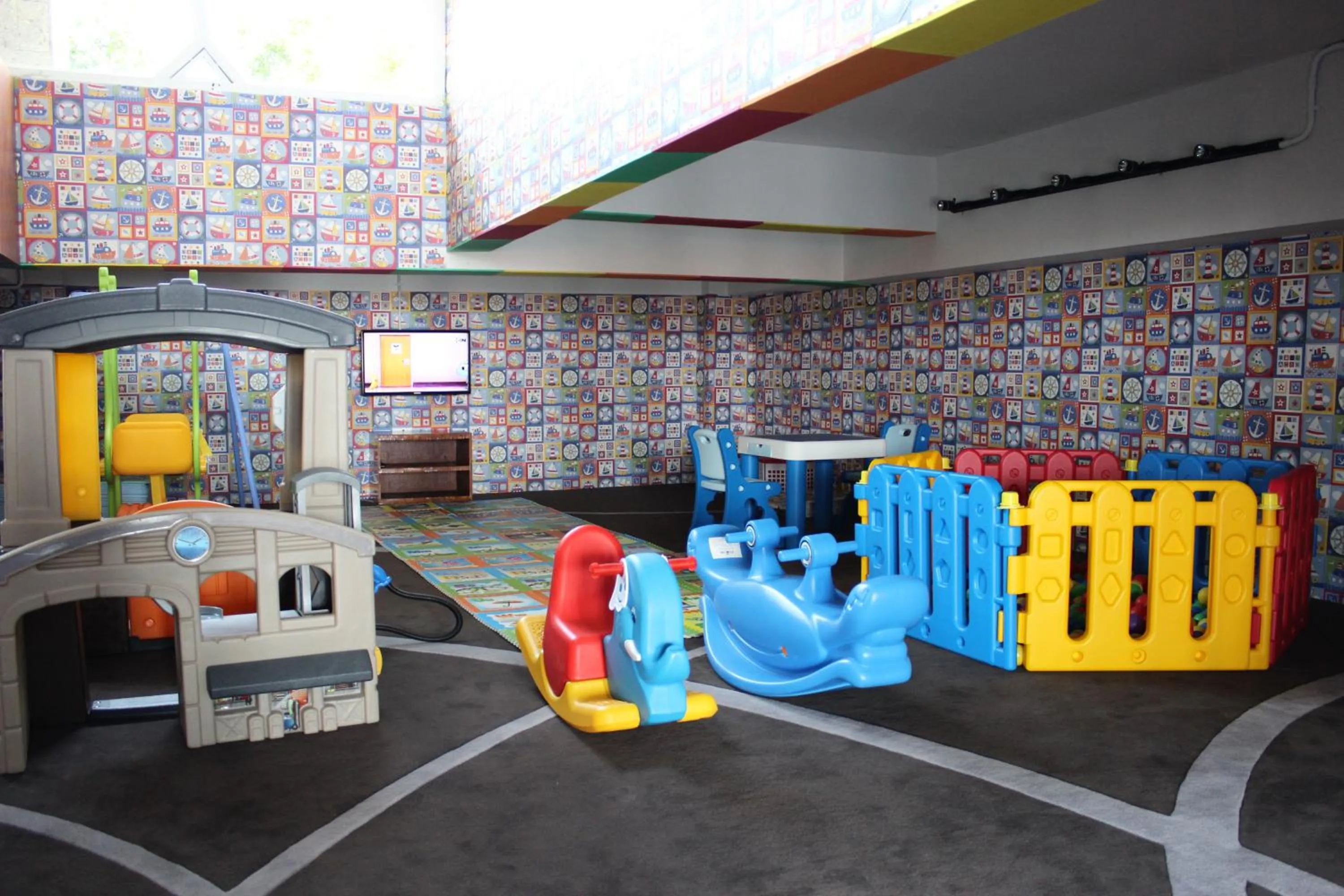 Children play ground in TS SUITES Seminyak Bali