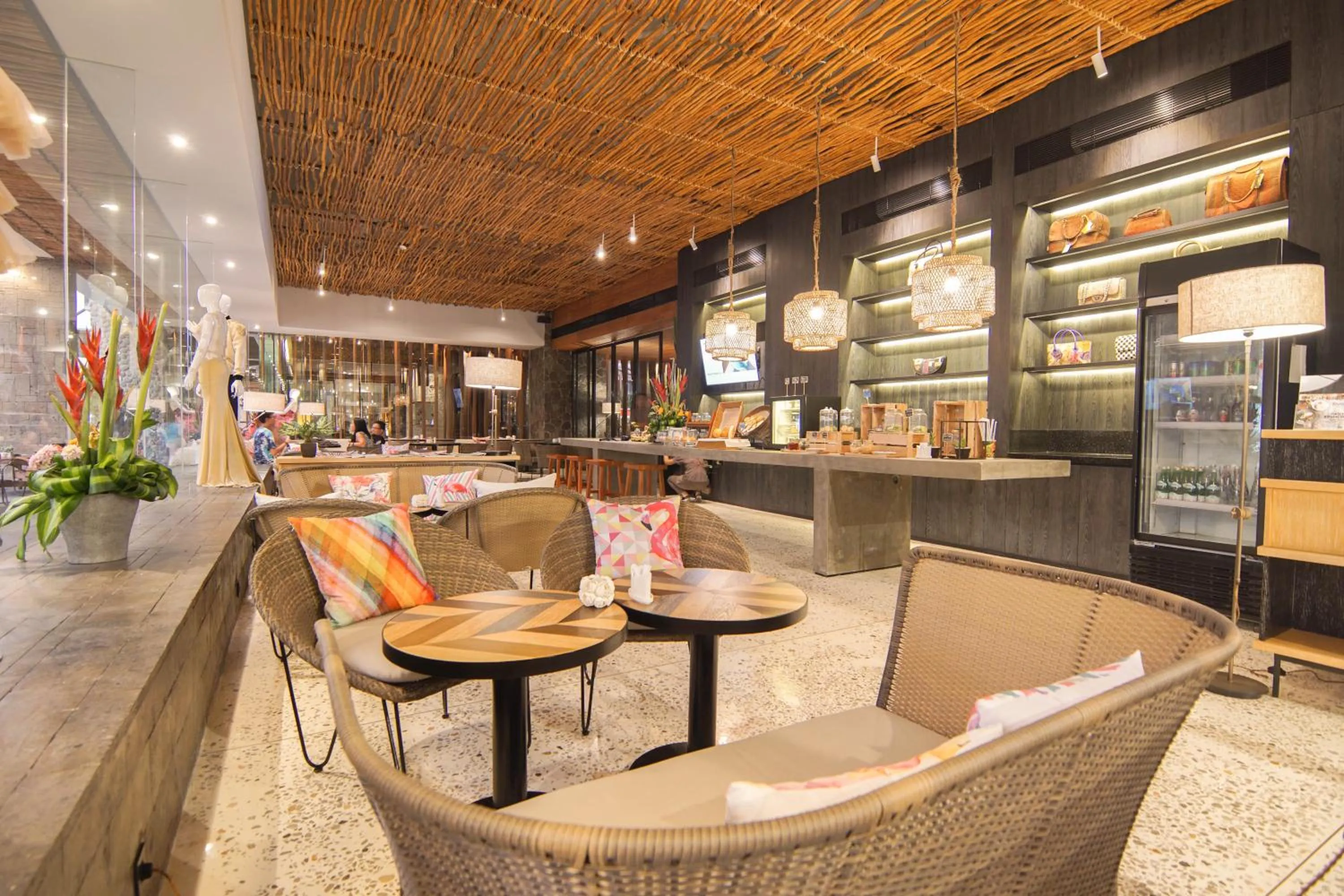 Lounge or bar in TS SUITES Seminyak Bali