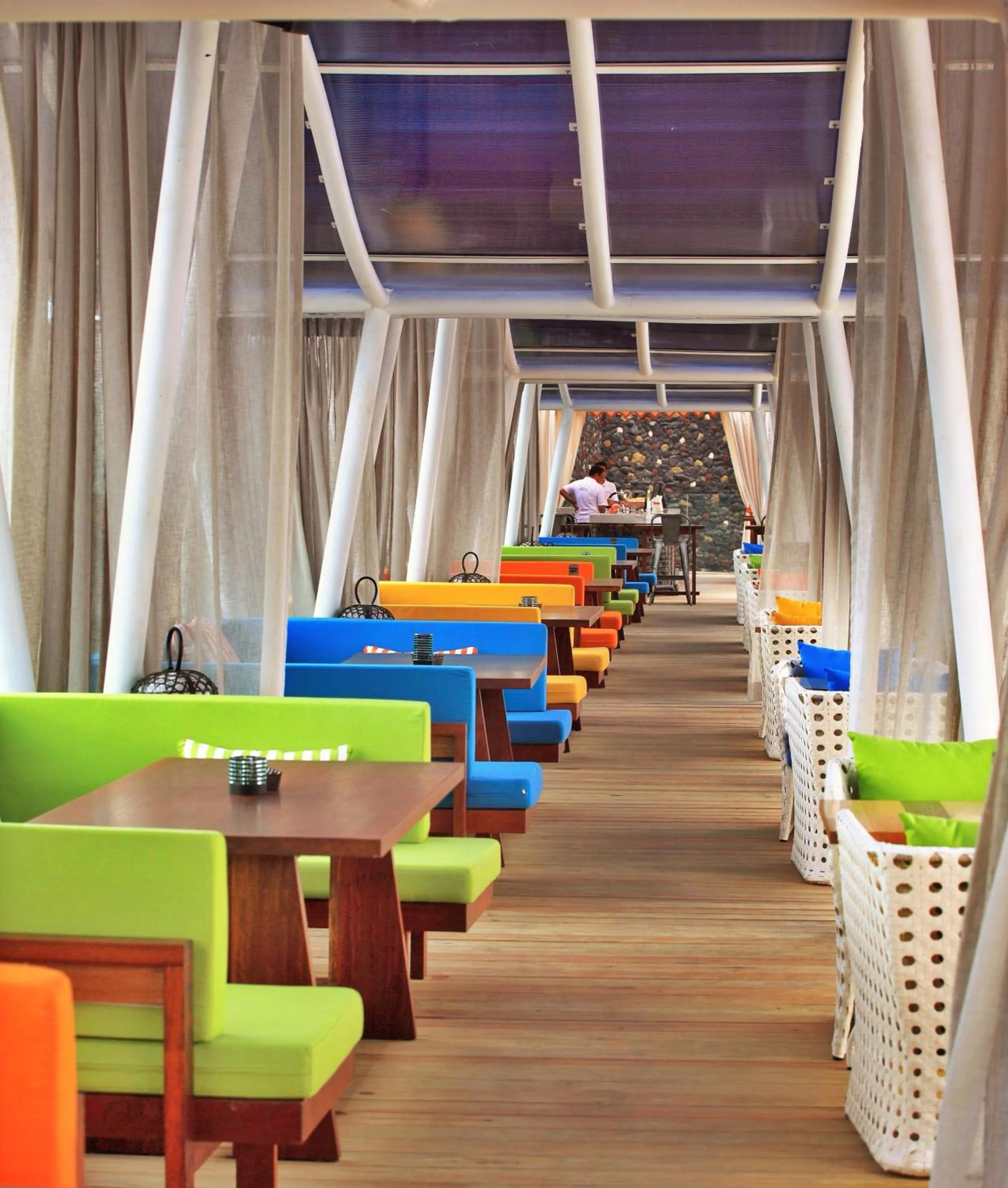 Lounge or bar in TS SUITES Seminyak Bali