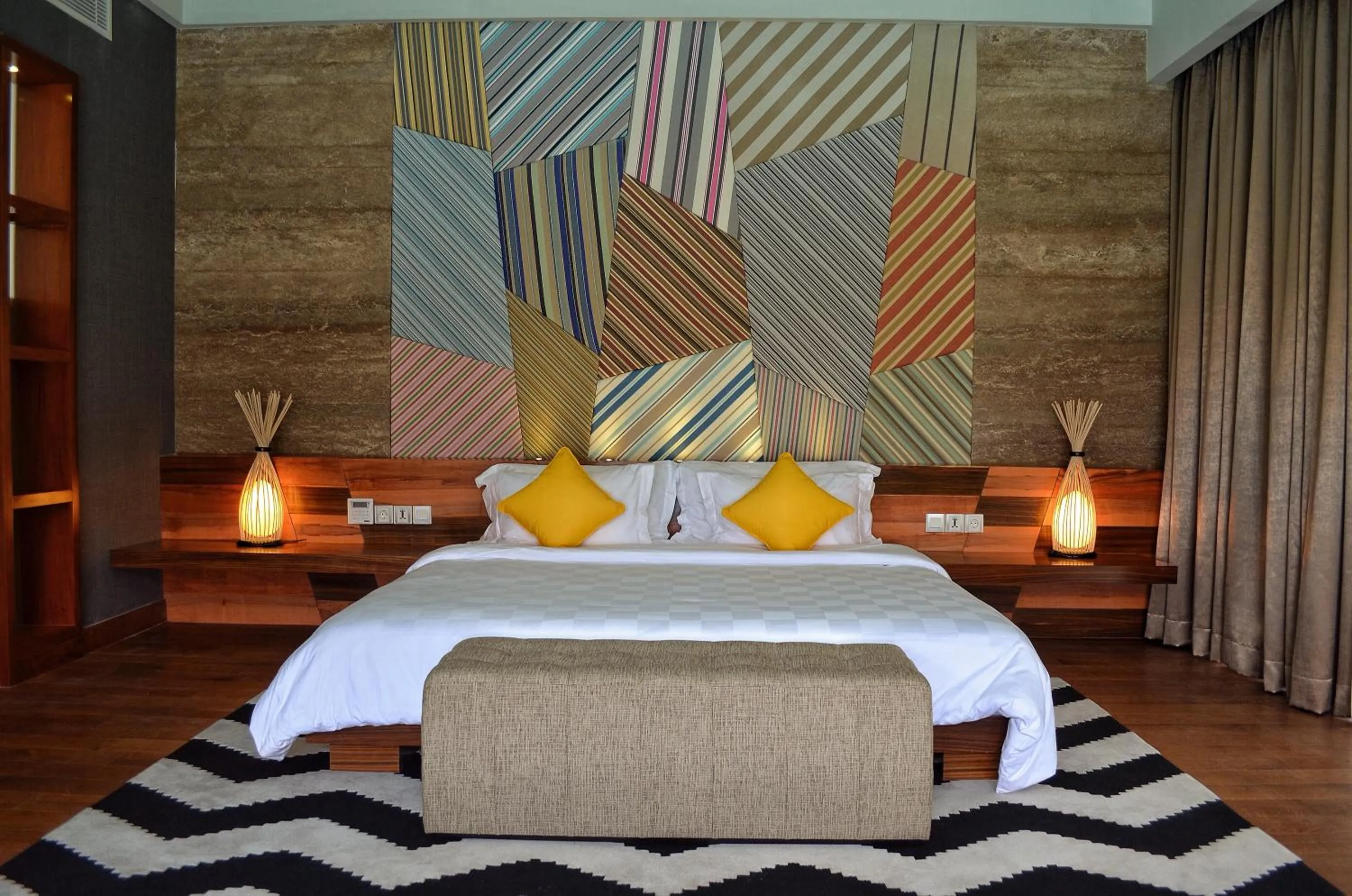 Bedroom, Bed in TS SUITES Seminyak Bali