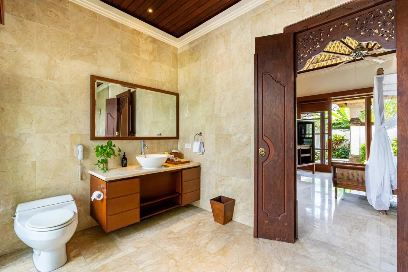 Bathroom in Jimbaran Beach Villas by Nakula