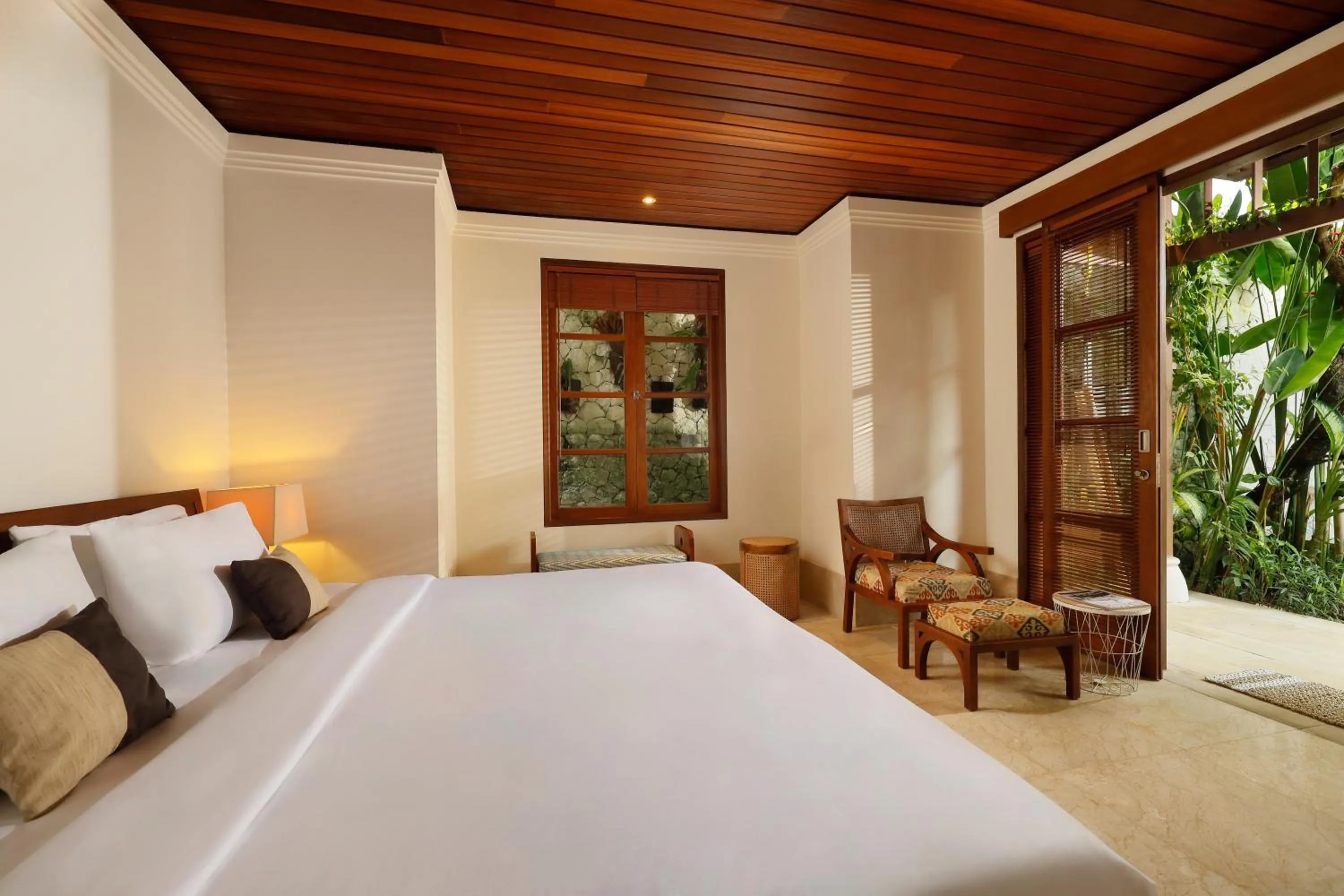 Bedroom, Bed in Jimbaran Beach Villas by Nakula
