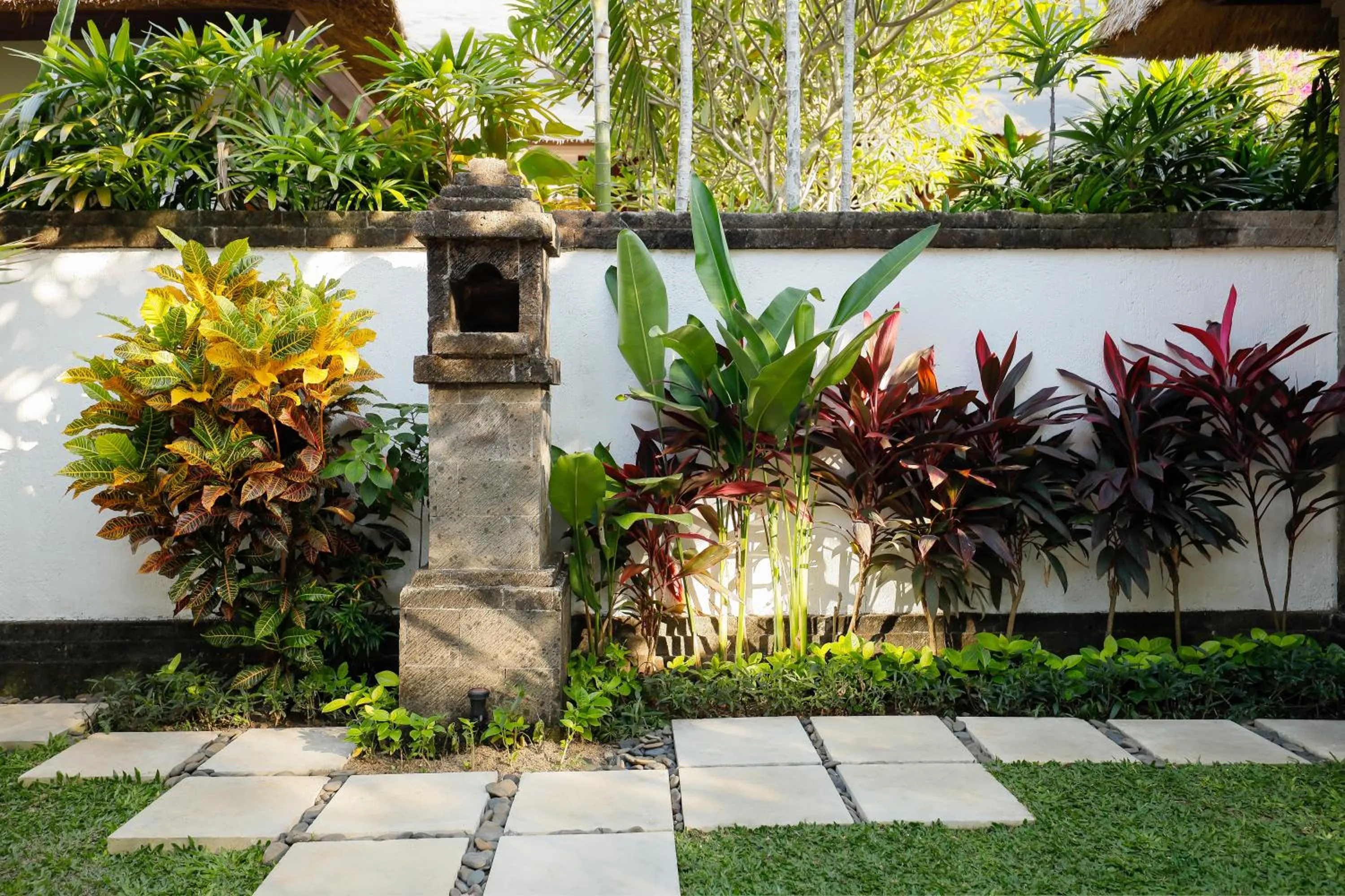 Garden in Jimbaran Beach Villas by Nakula