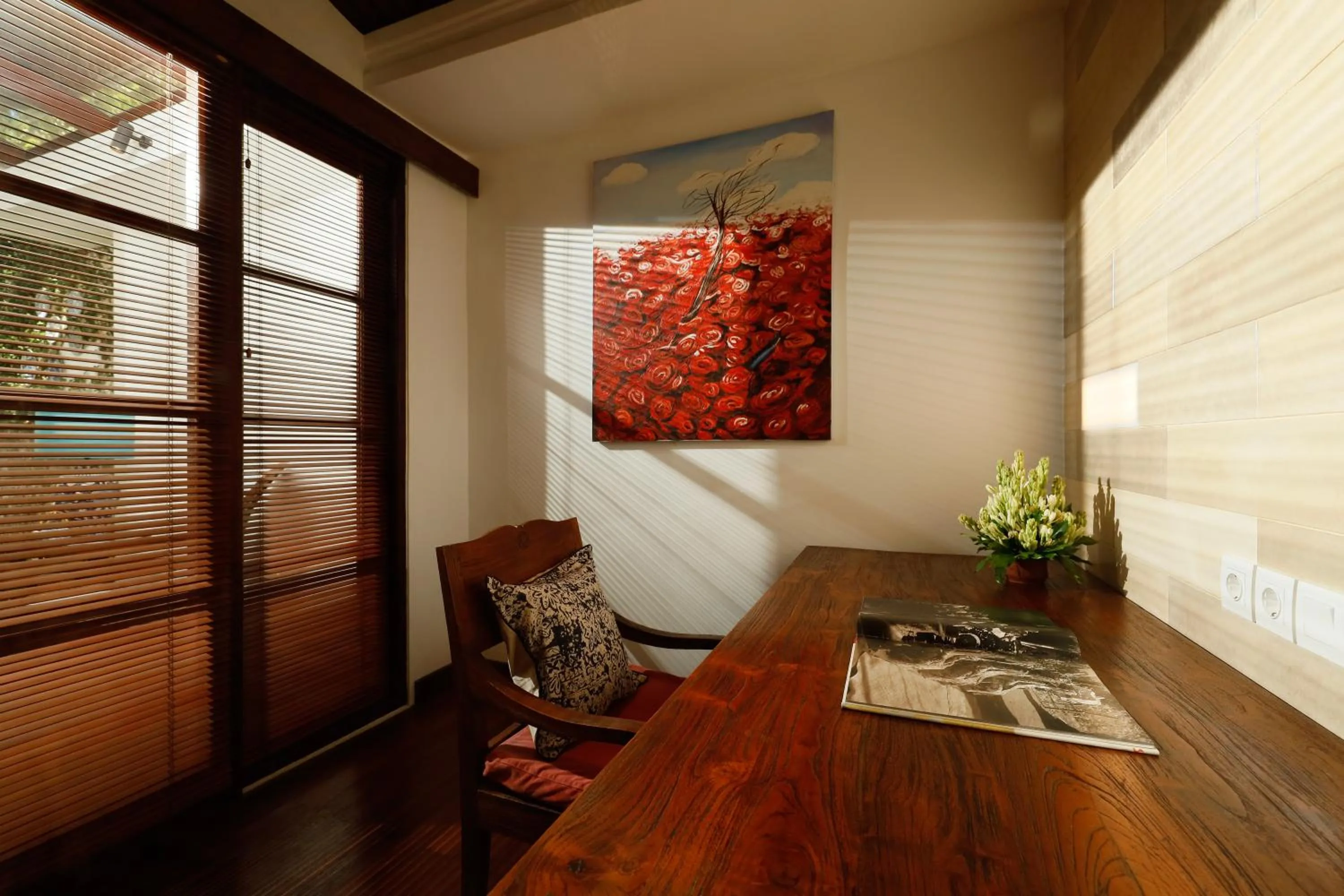 Seating area in Jimbaran Beach Villas by Nakula