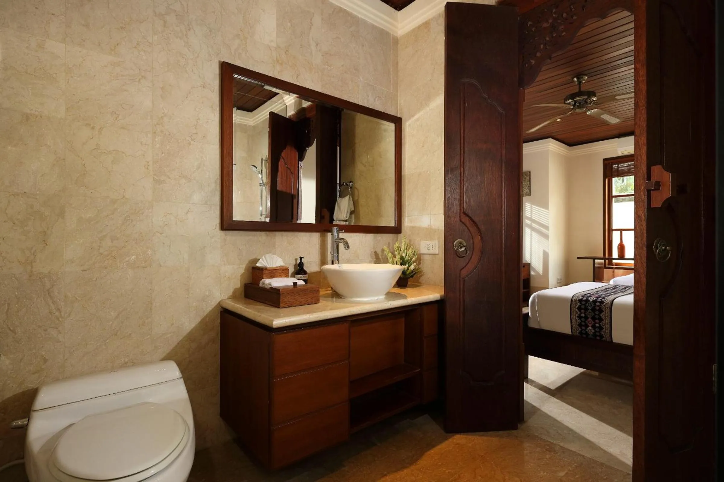 Bathroom in Jimbaran Beach Villas by Nakula