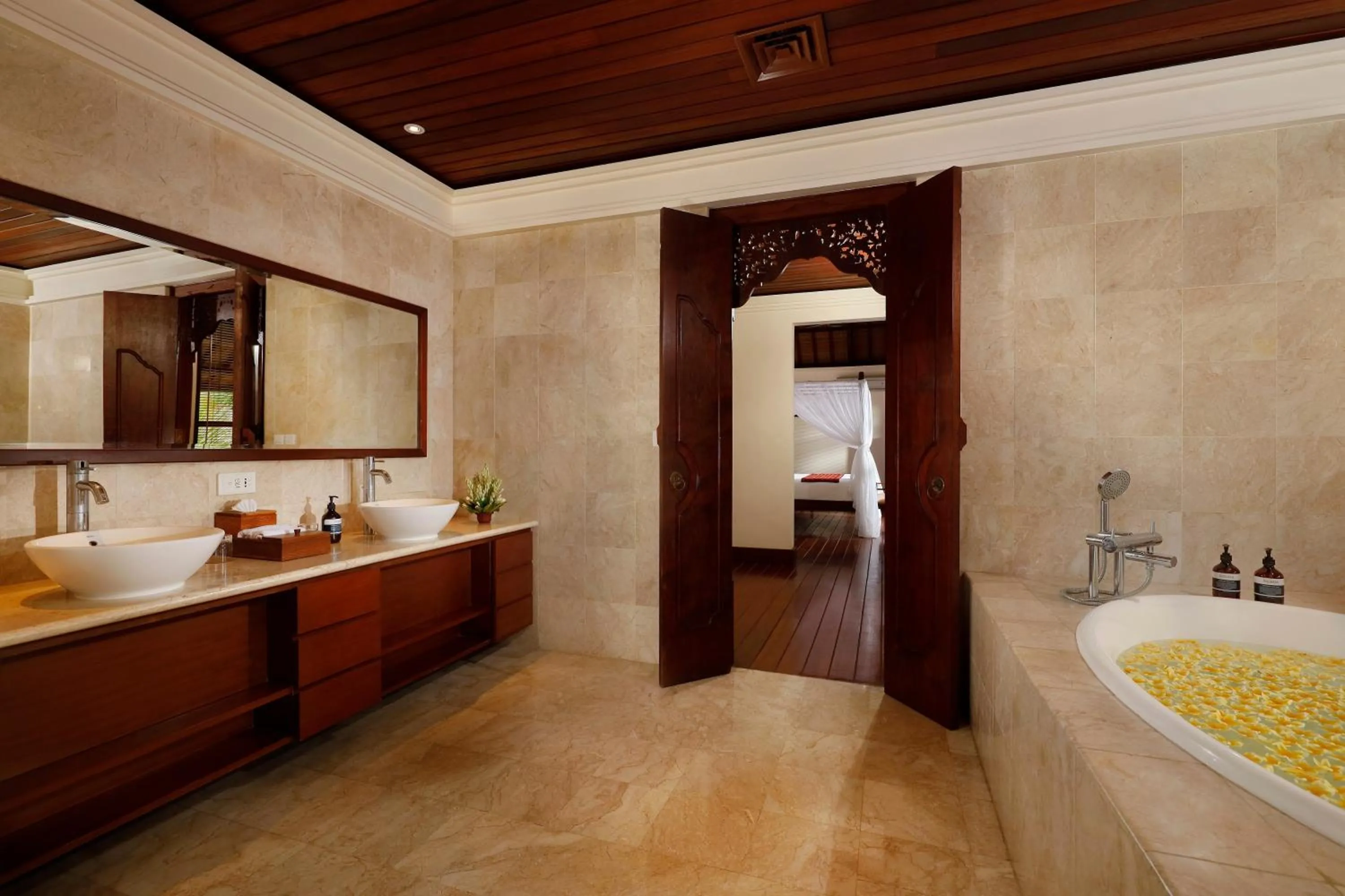 Bathroom in Jimbaran Beach Villas by Nakula
