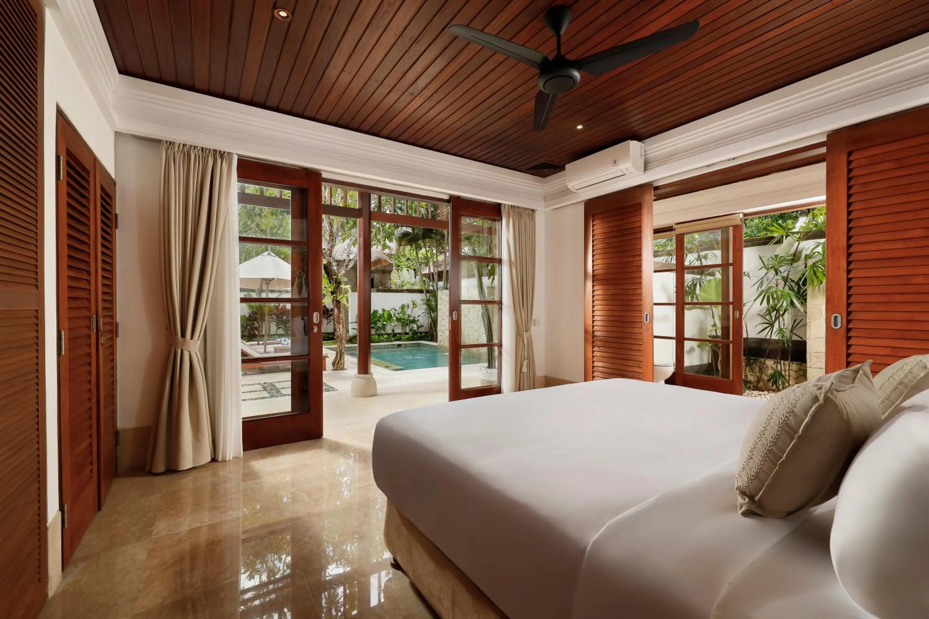 Bed in Jimbaran Beach Villas by Nakula