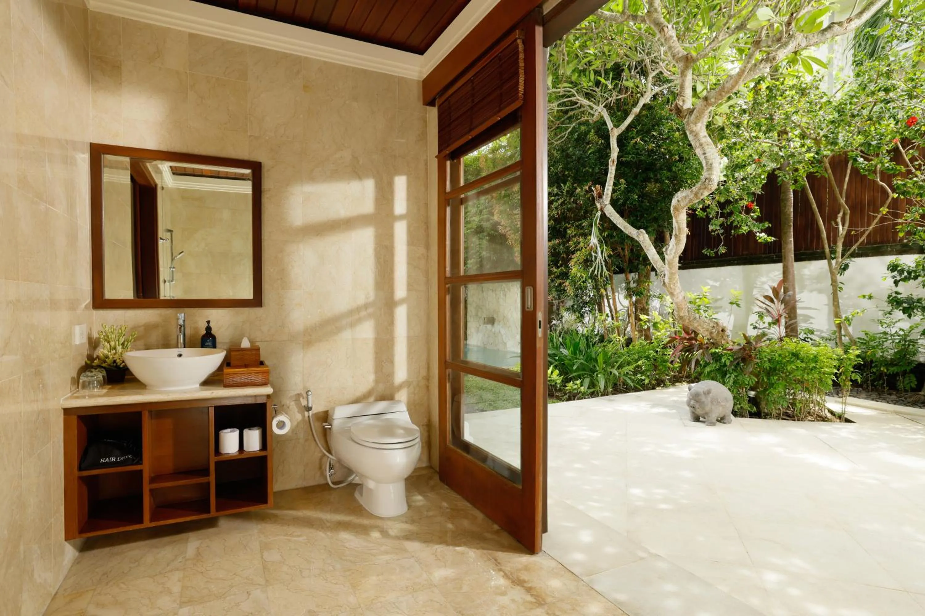 Bathroom in Jimbaran Beach Villas by Nakula