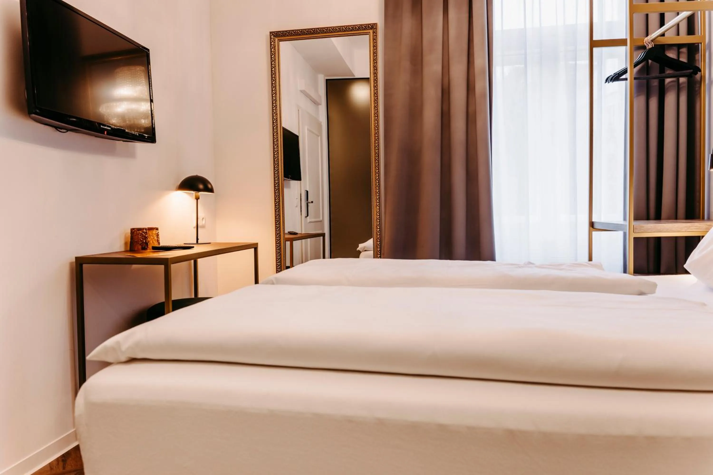 Bed in Hotel Palais26