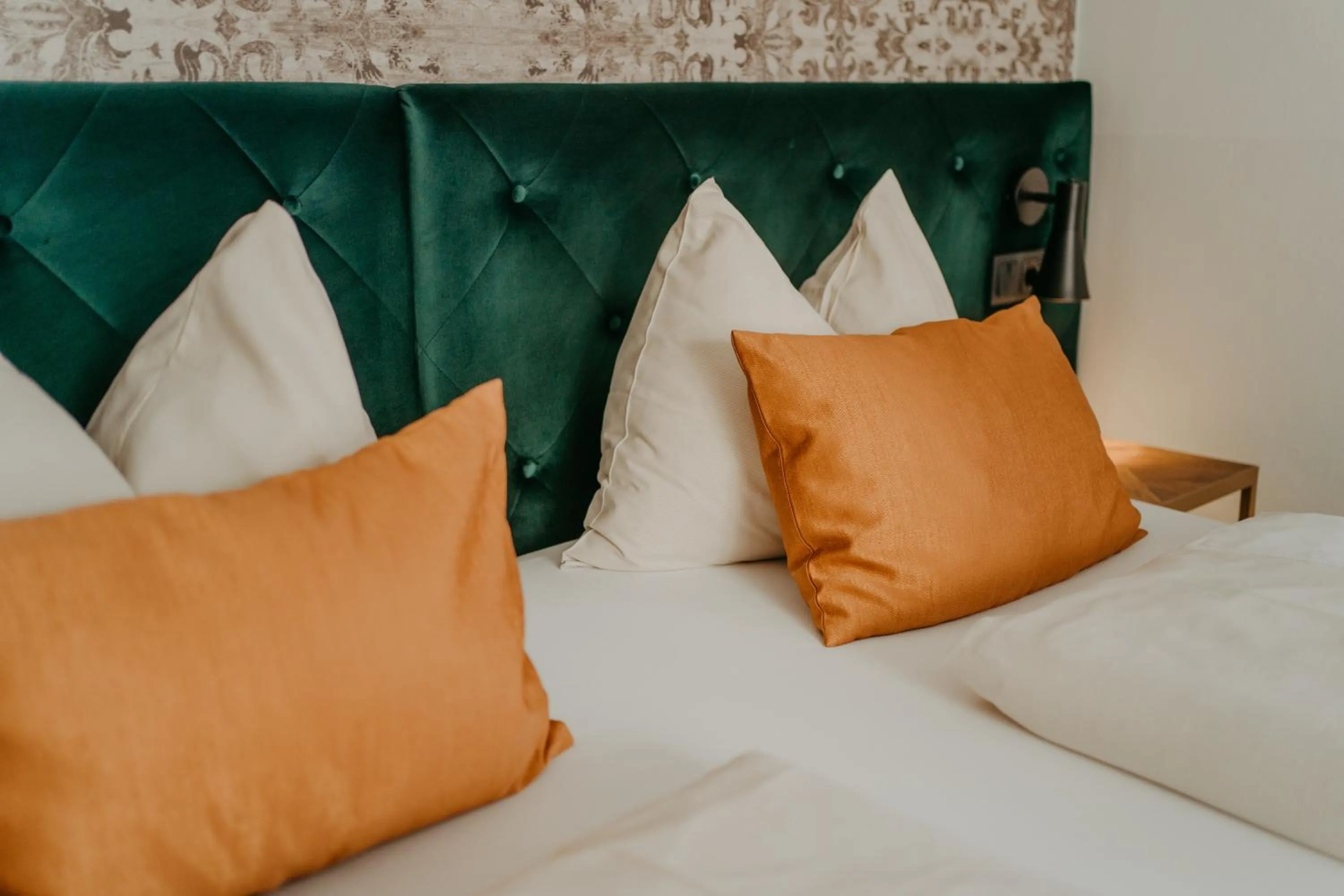 Bathroom, Bed in Hotel Palais26