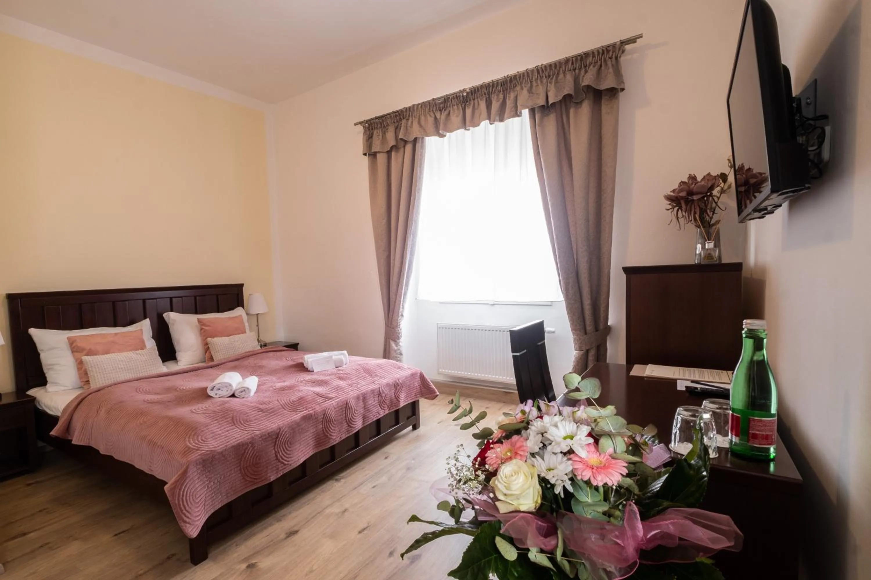 Bed in Zámecký Hotel ANTON FLORIAN