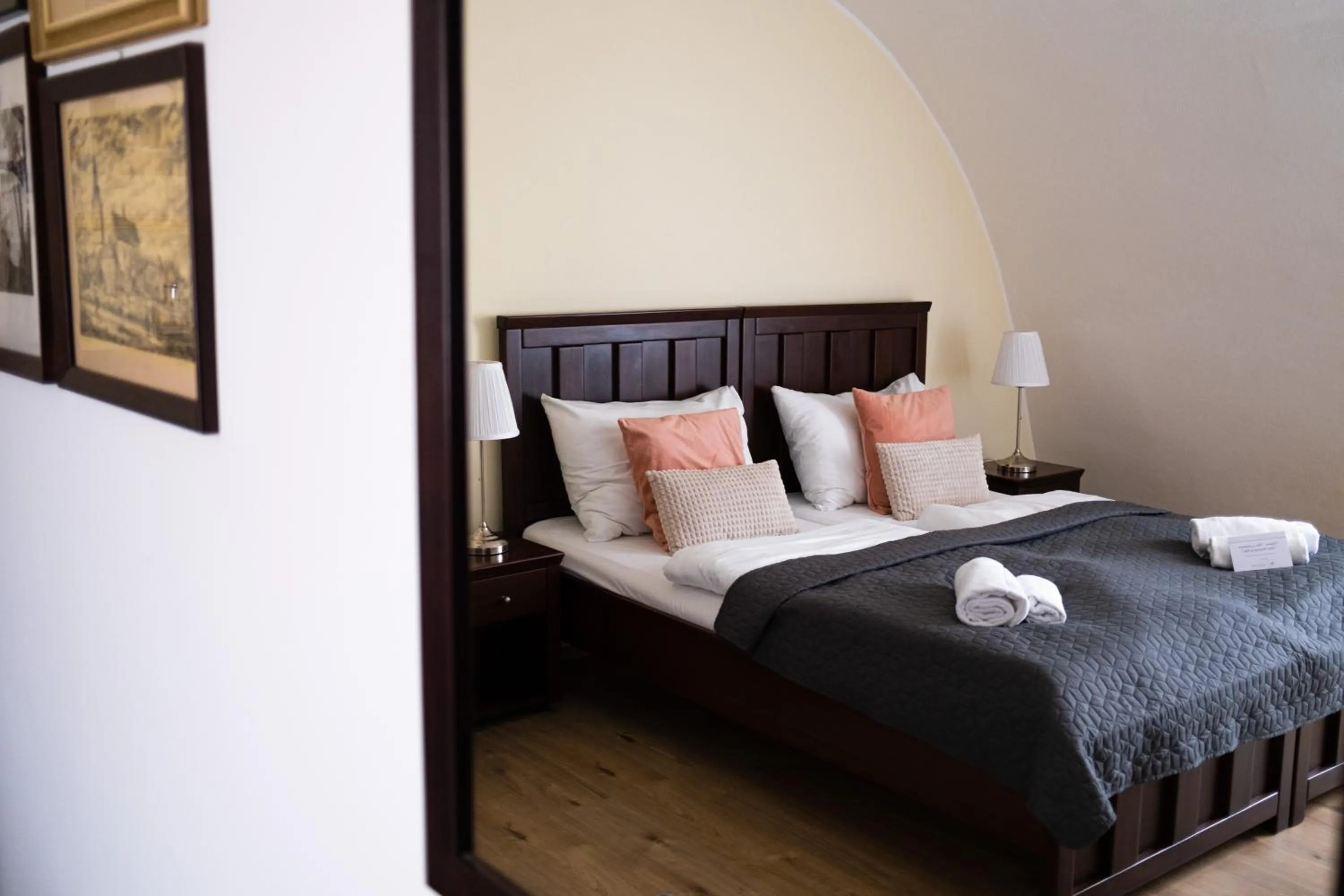 Bed in Zámecký Hotel ANTON FLORIAN