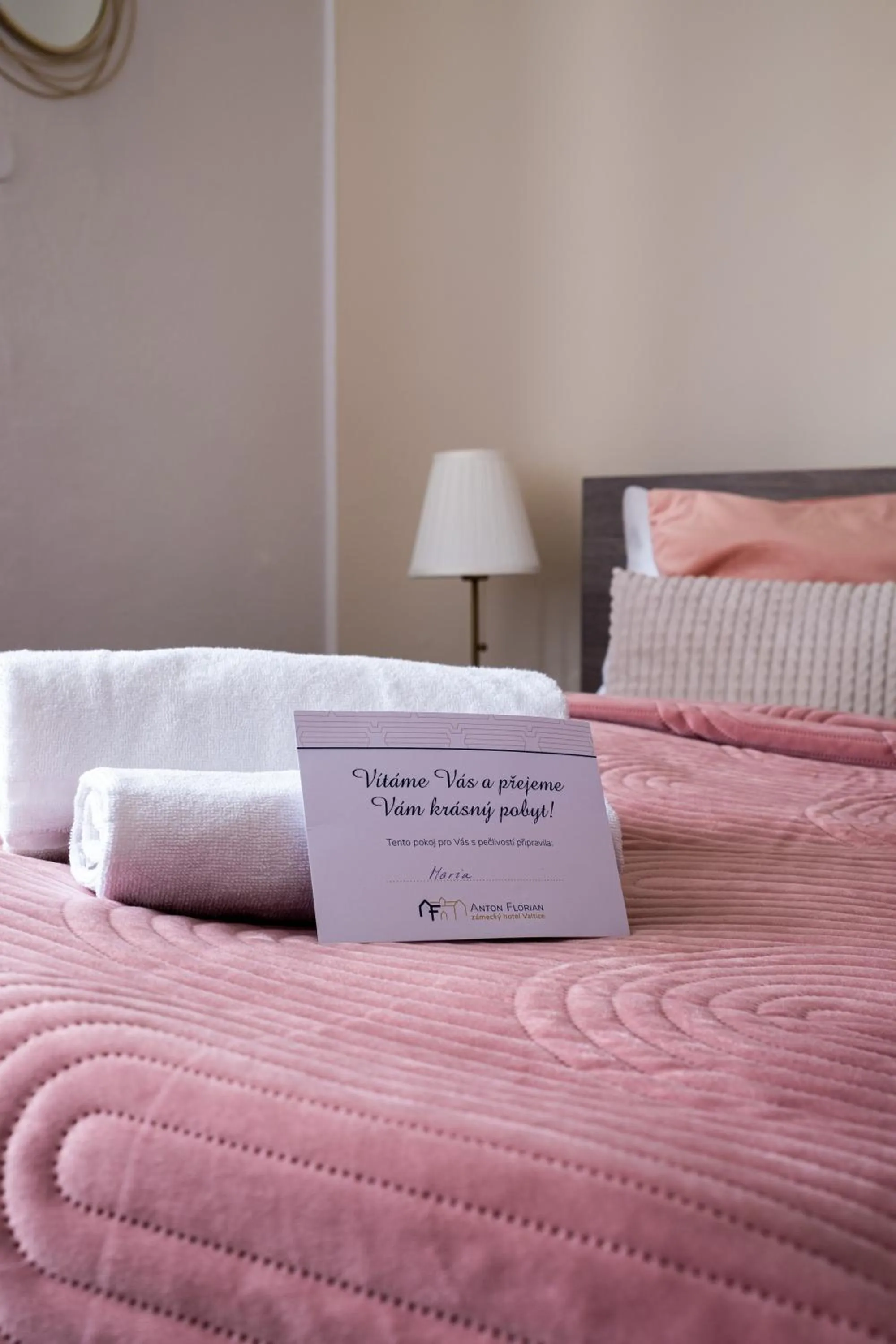 Bed in Zámecký Hotel ANTON FLORIAN