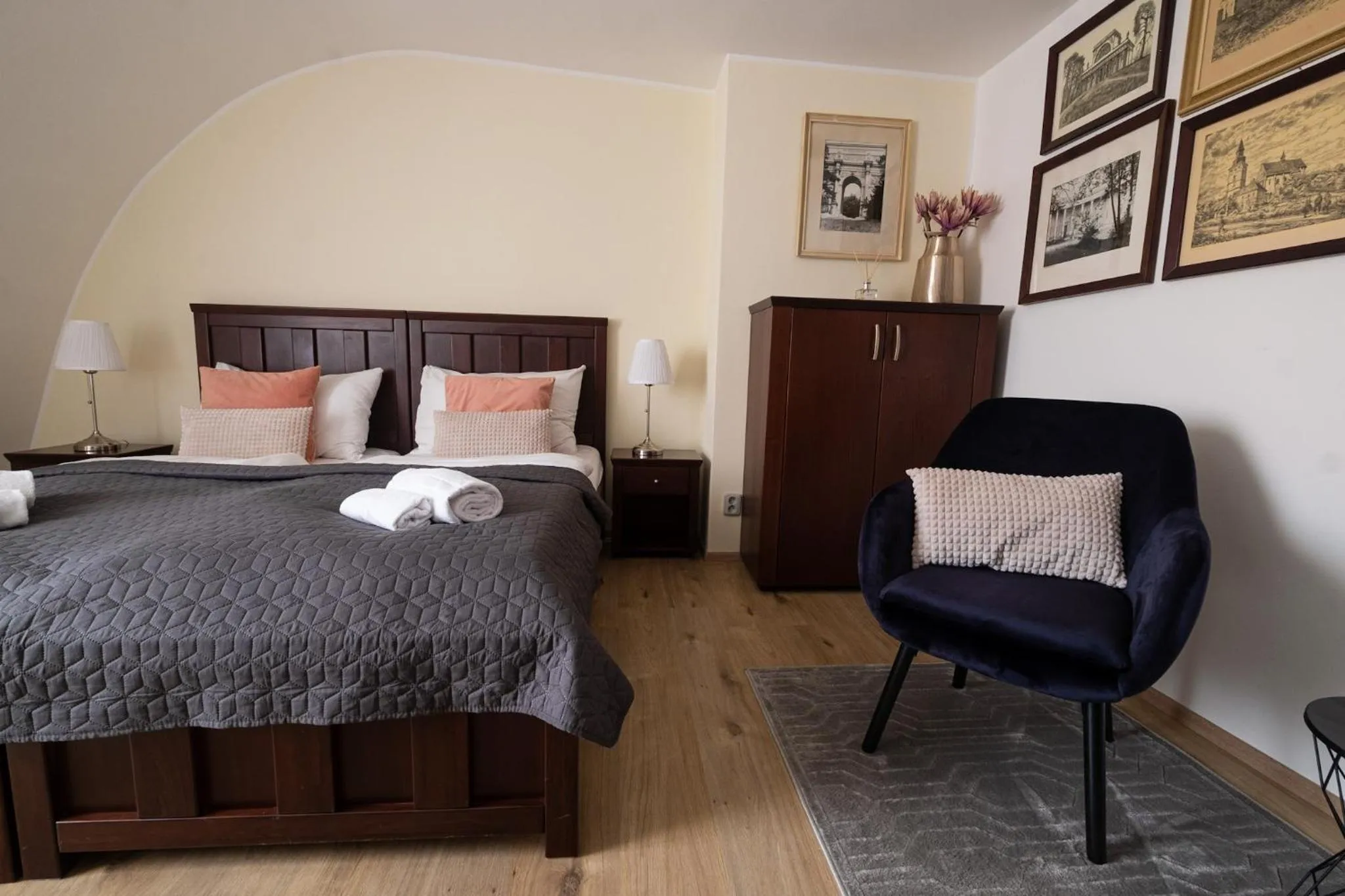 Bed in Zámecký Hotel ANTON FLORIAN