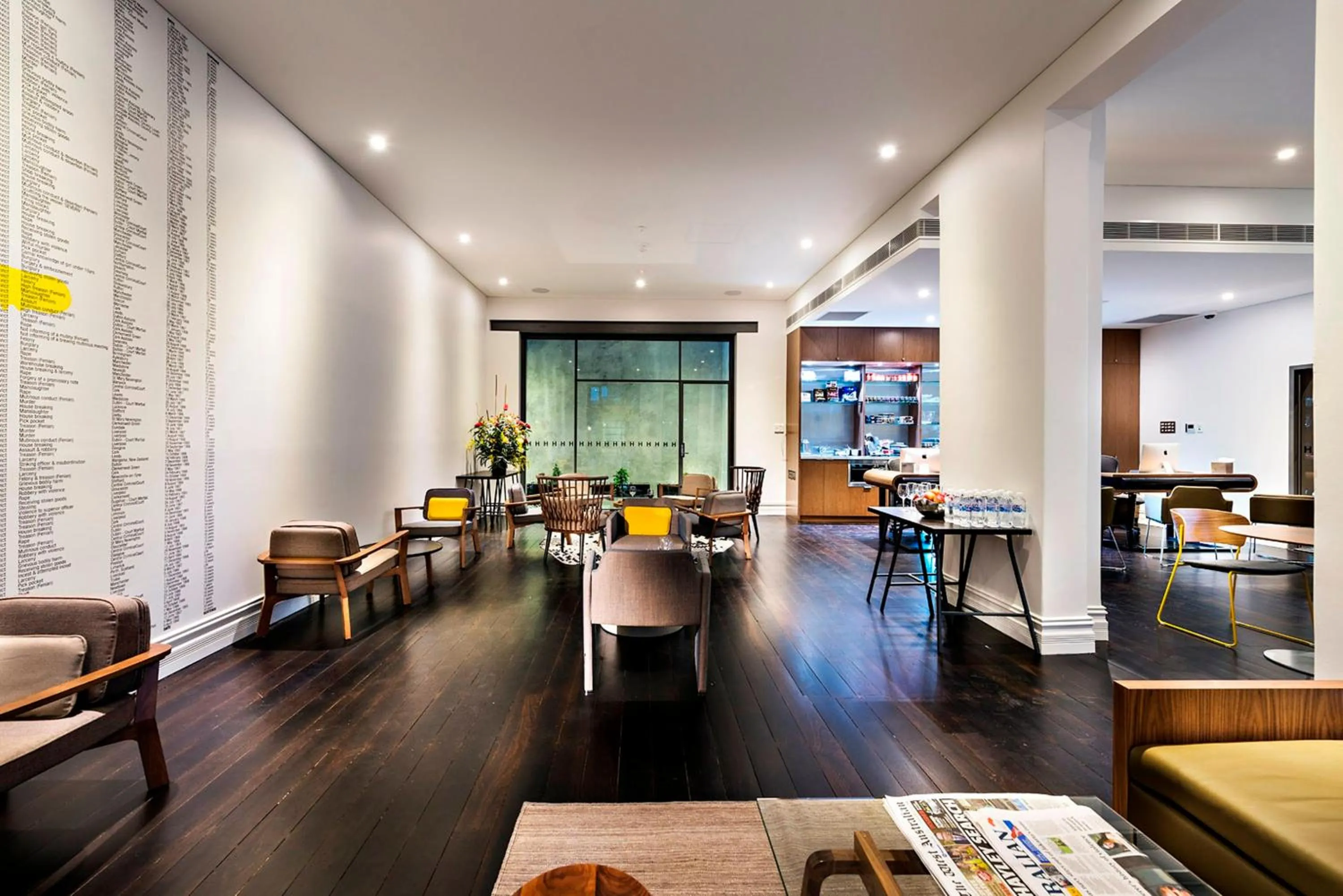 Restaurant/places to eat in Hougoumont Hotel Fremantle