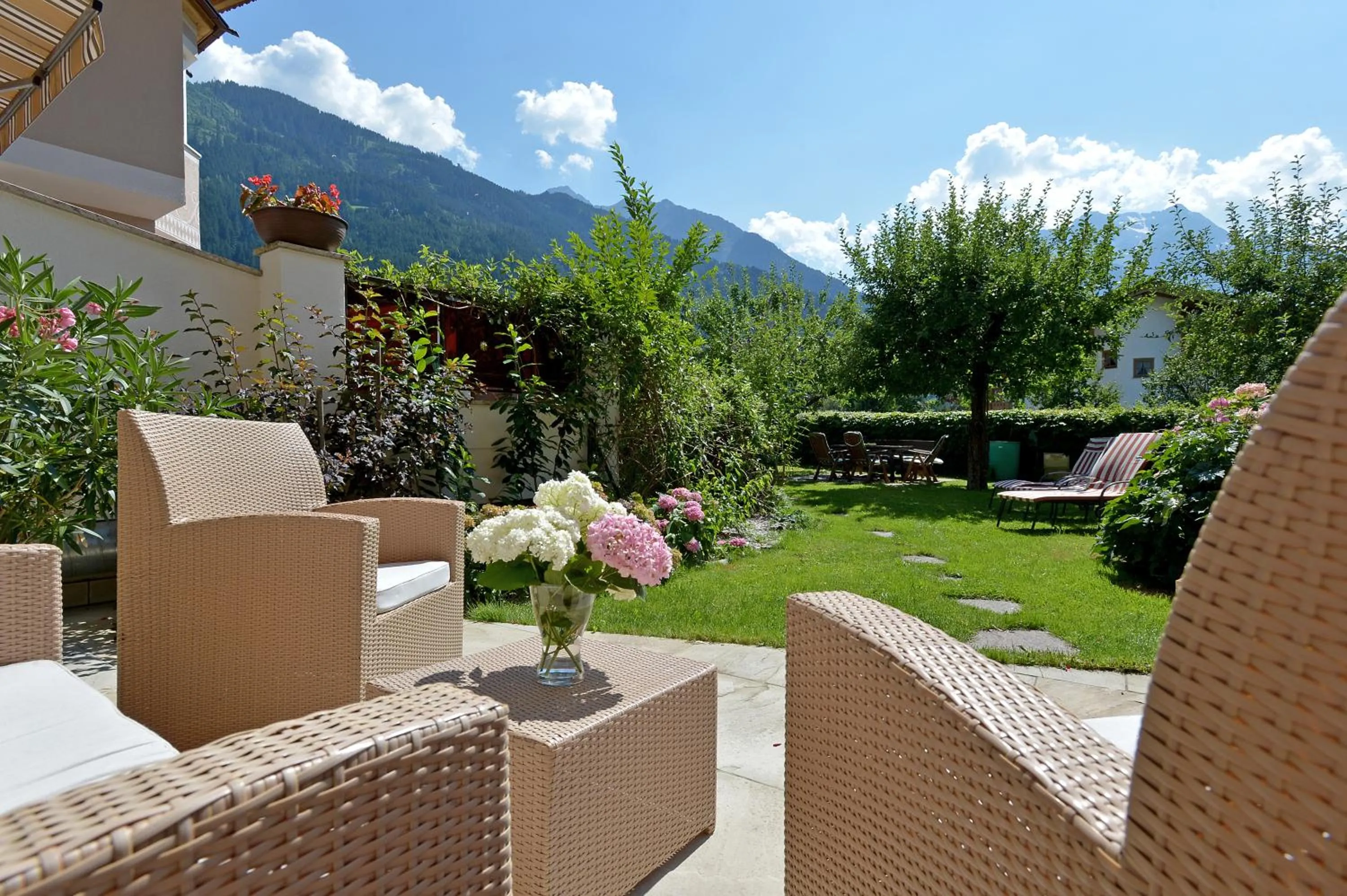 Garden in Apart Austria