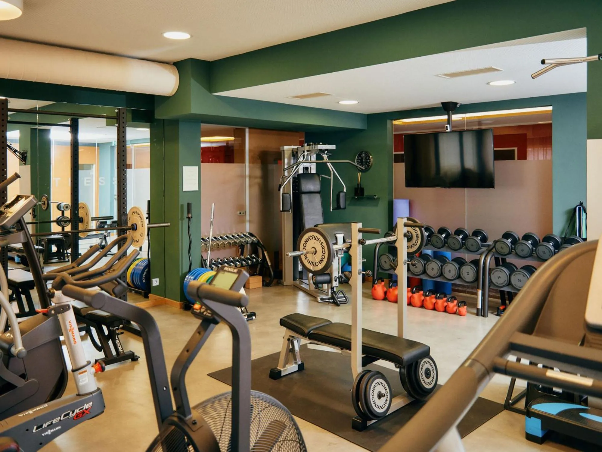 Fitness centre/facilities in Hotel Ploberger