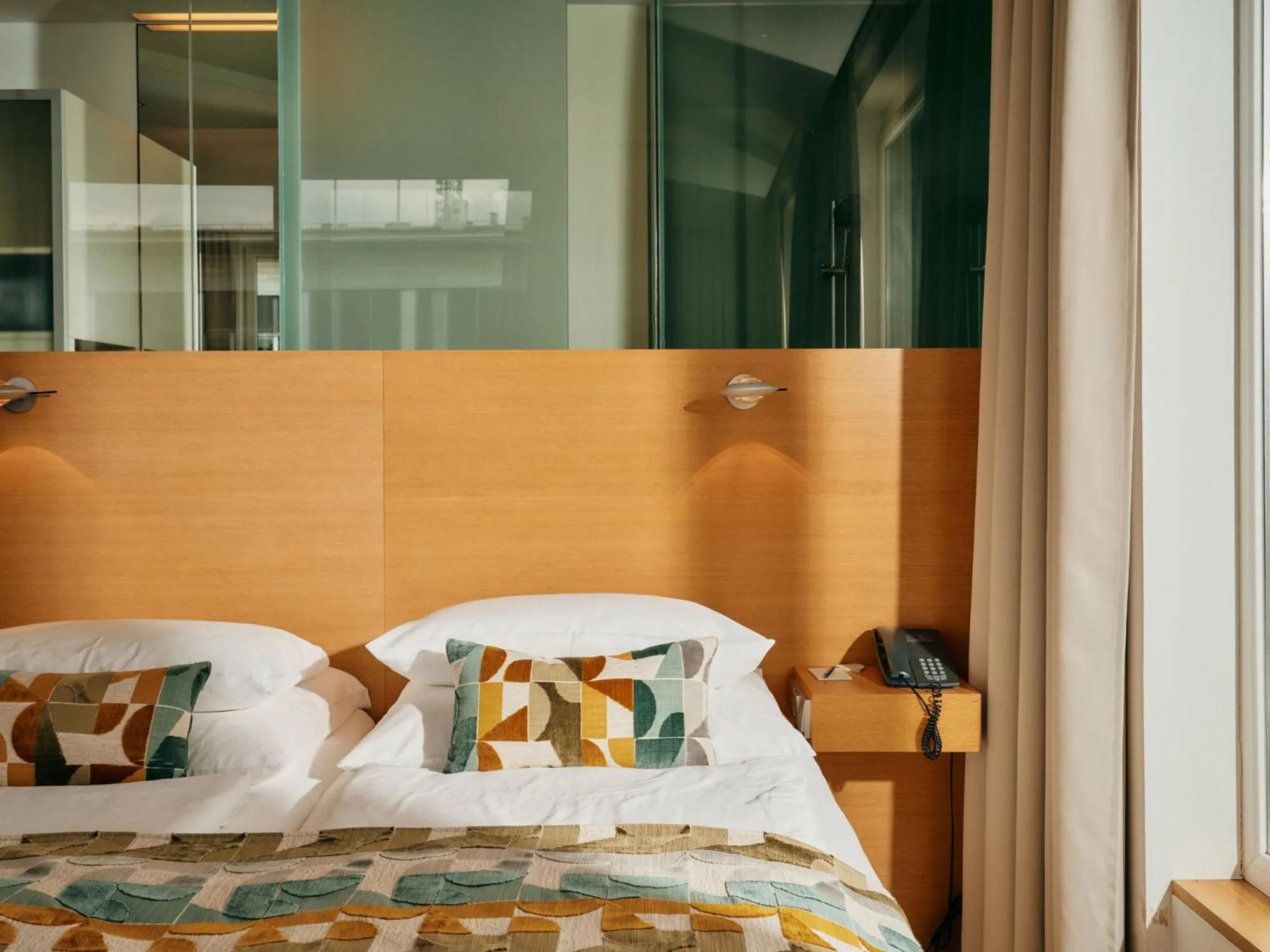 Bed in Hotel Ploberger