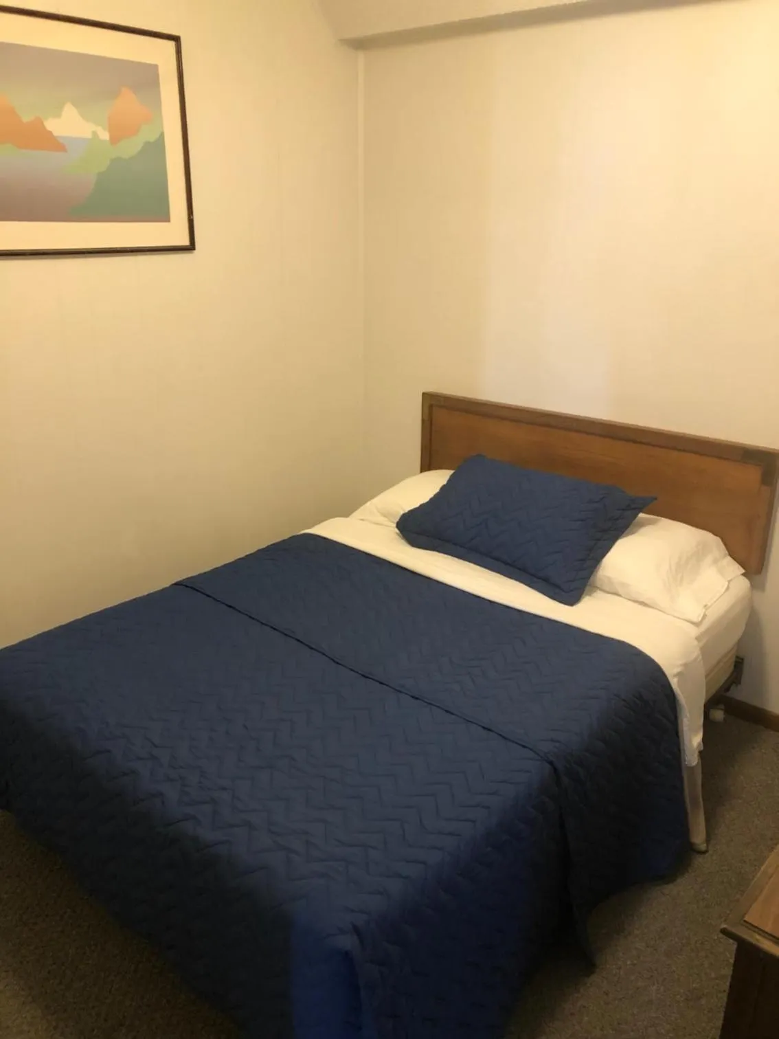 Bed in Rockwood Resort Motel