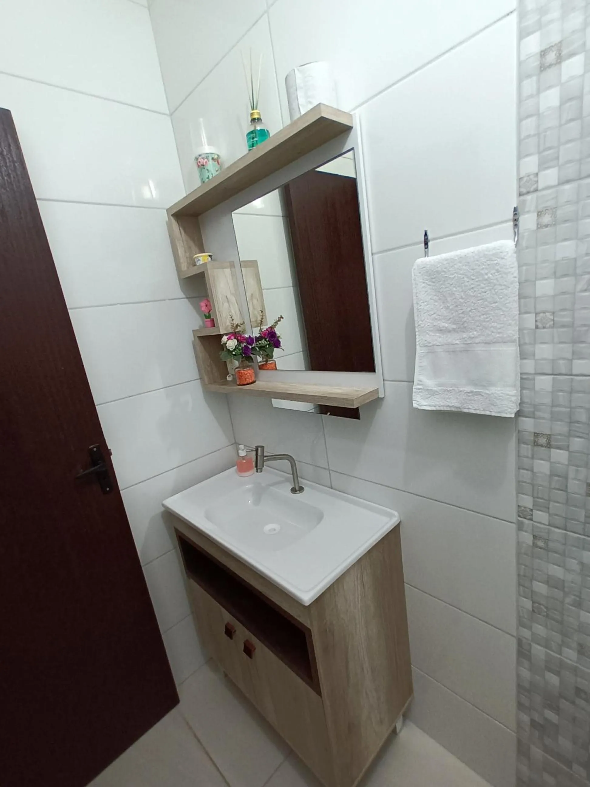 Bathroom in Pousada Executiva SolRiso Aeroporto Florianópolis