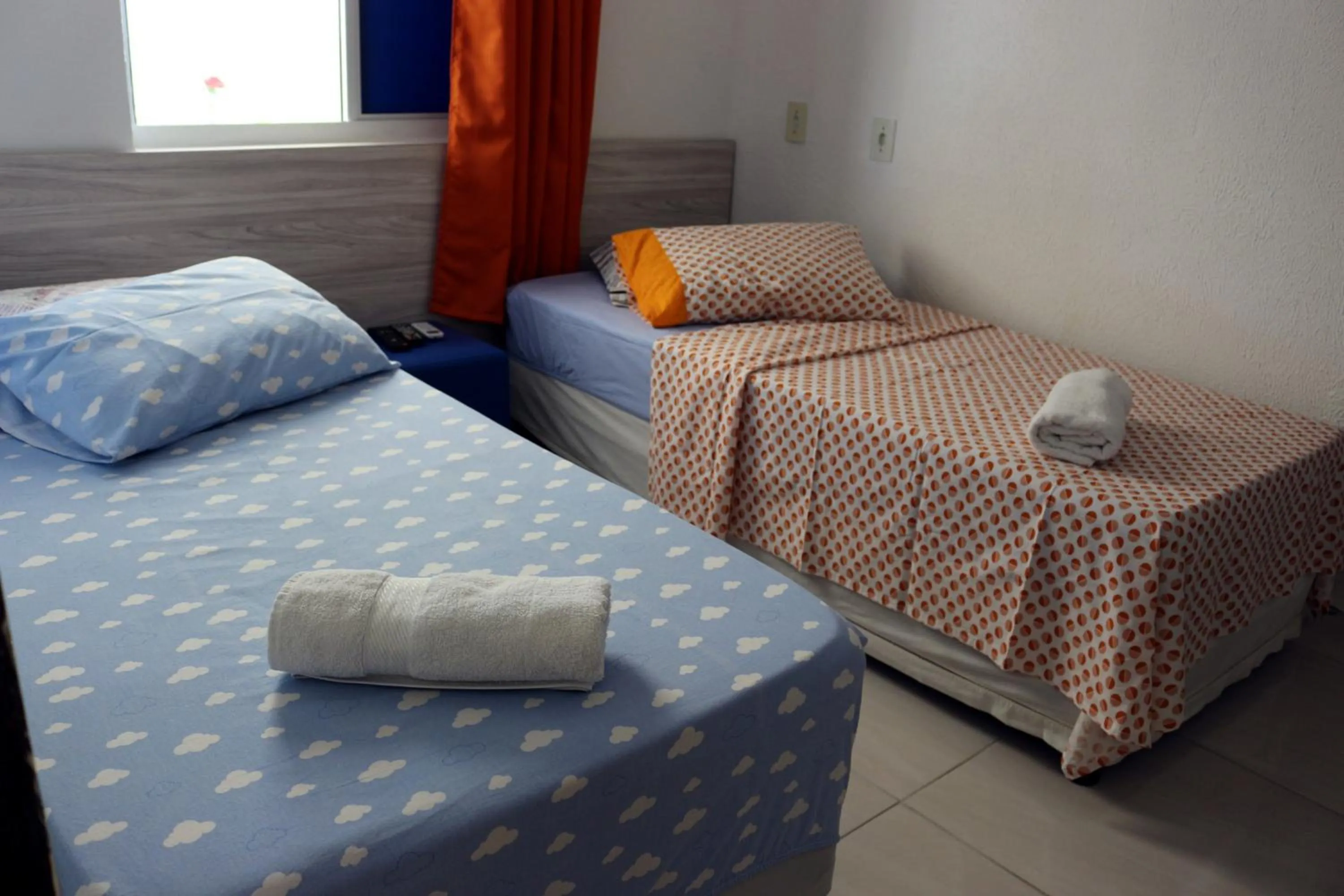 Bed in Pousada Executiva SolRiso Aeroporto Florianópolis