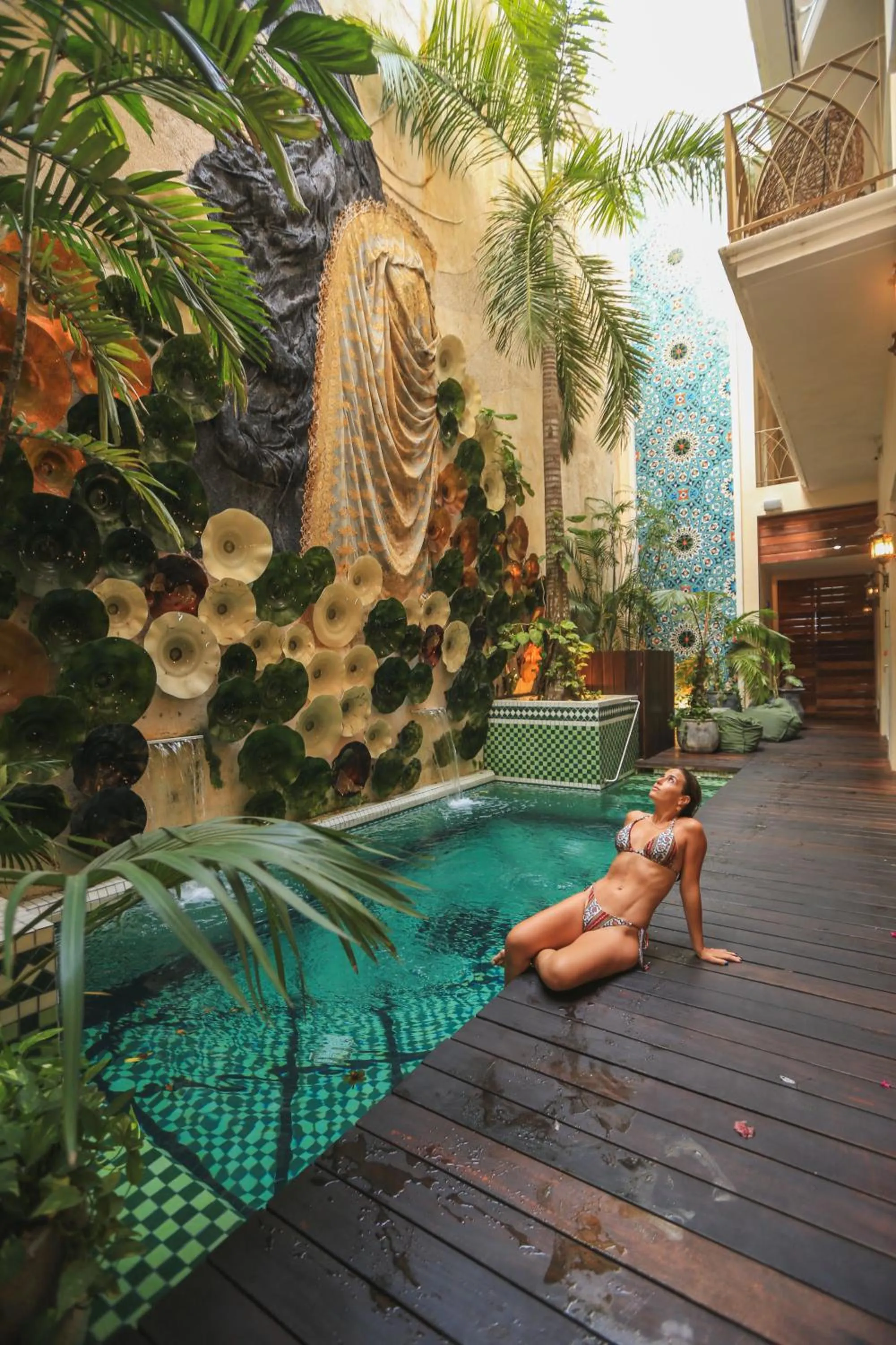 Decorative detail in Layla Tulum - Adults Only