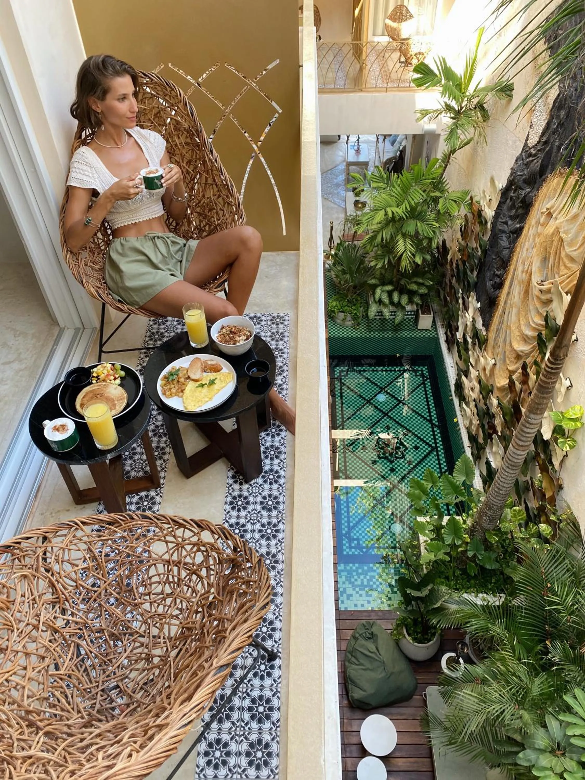 Patio in Layla Tulum - Adults Only