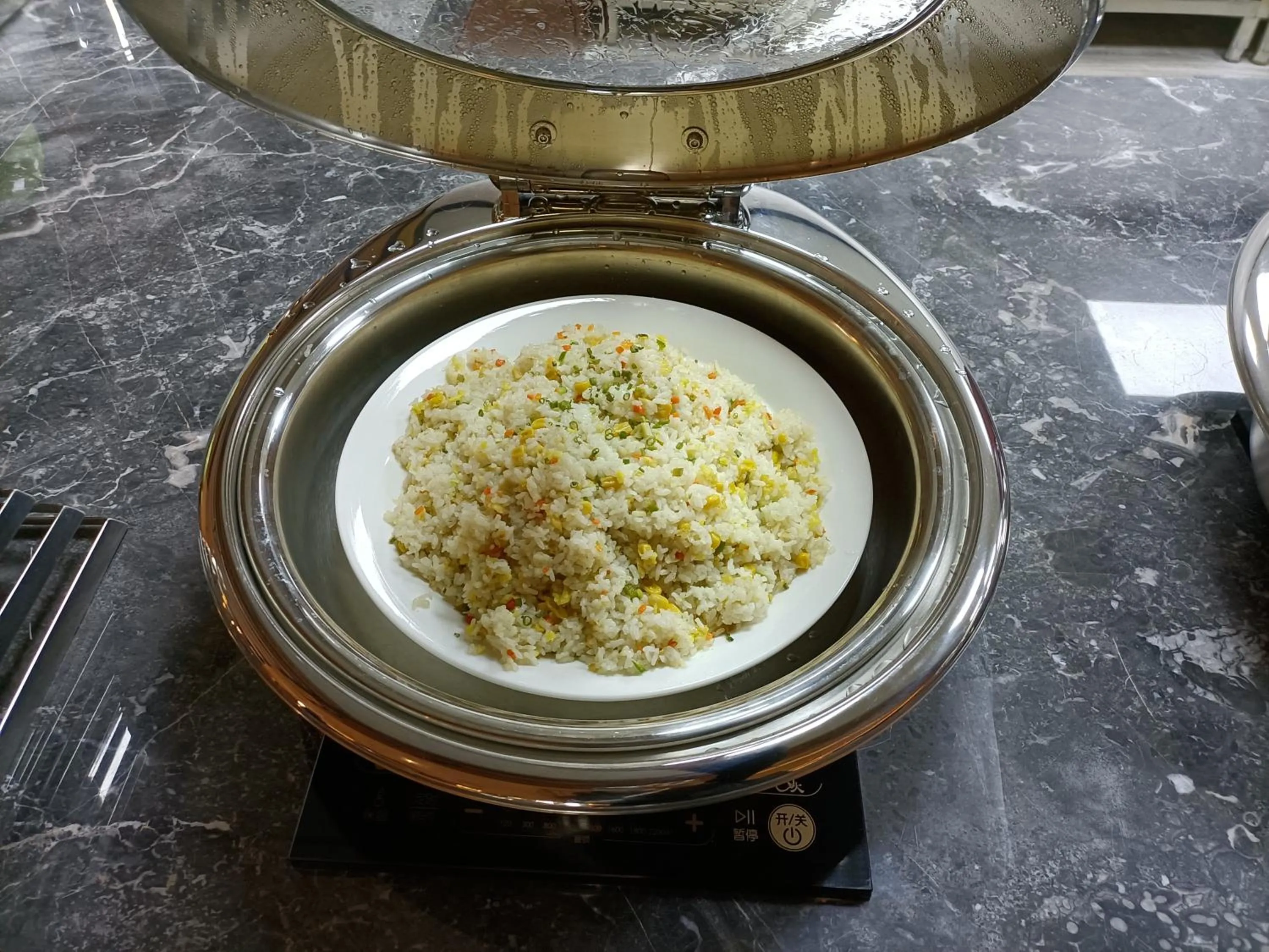 Breakfast in Baoying Jinling Hotel