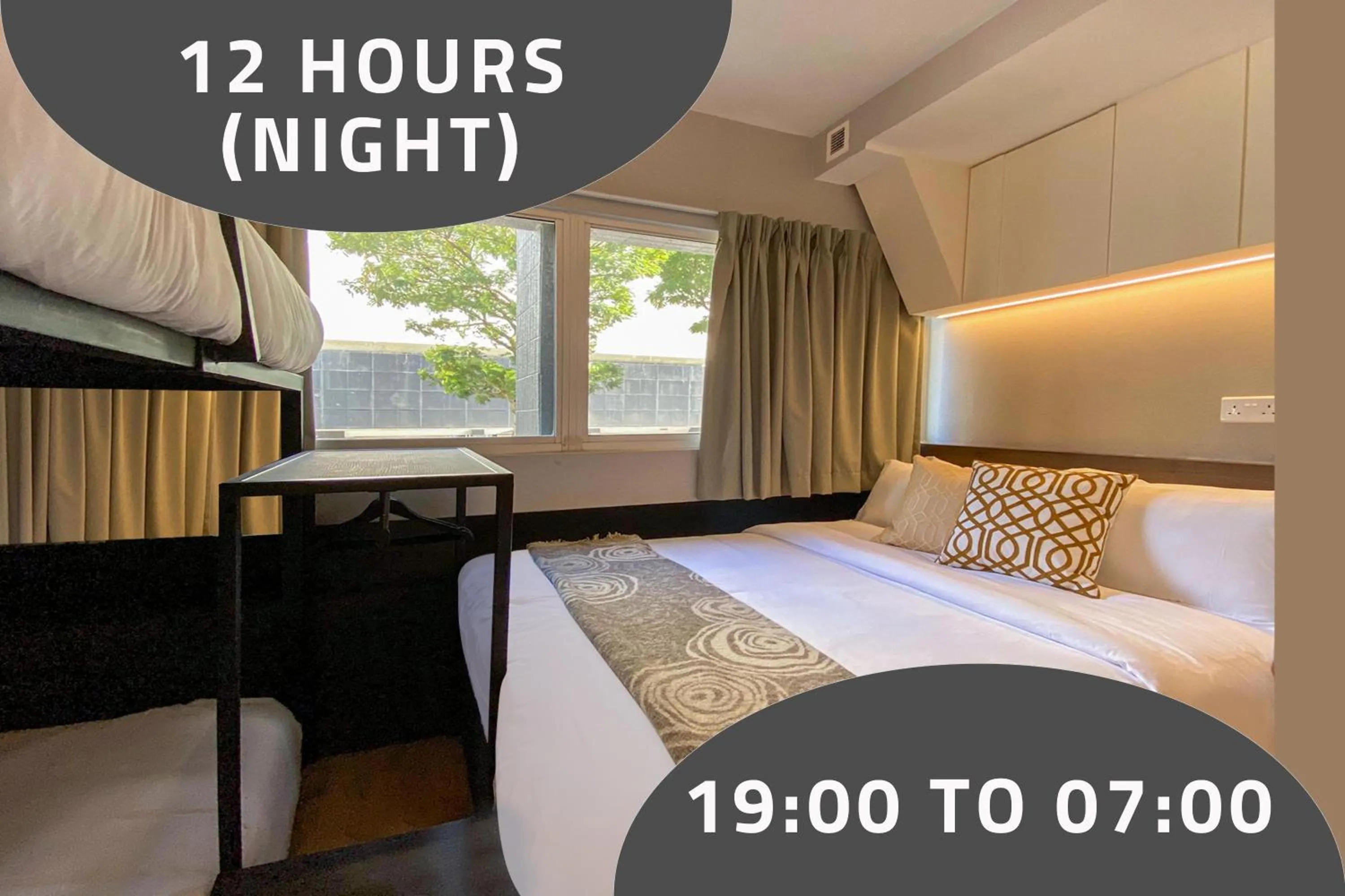 Photo of the whole room in ST Signature Bugis Beach, SHORT OVERNIGHT, 12 Hours, check in 7PM or 9PM