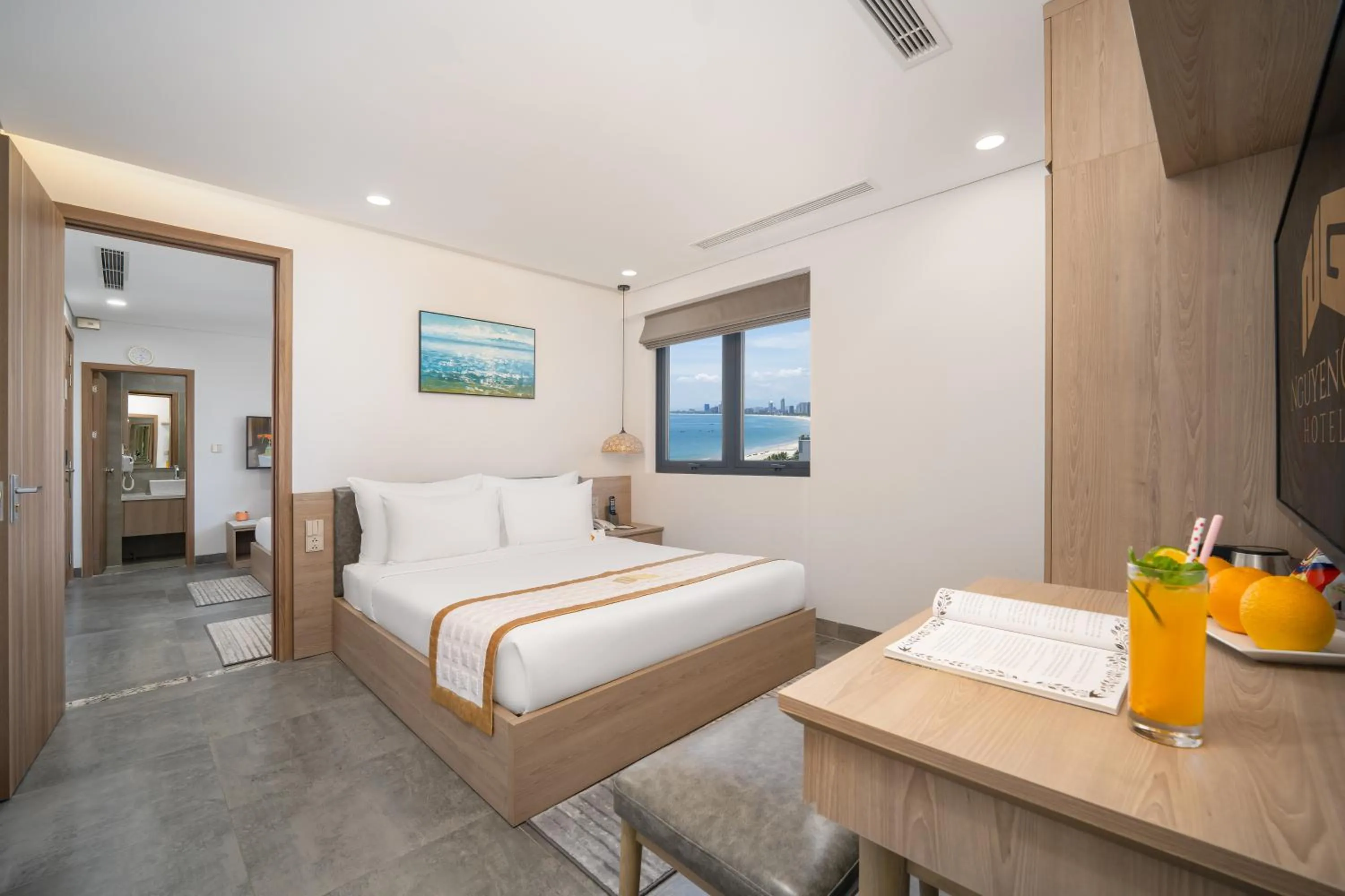 Photo of the whole room, Bed in Nguyen Gia Hotel