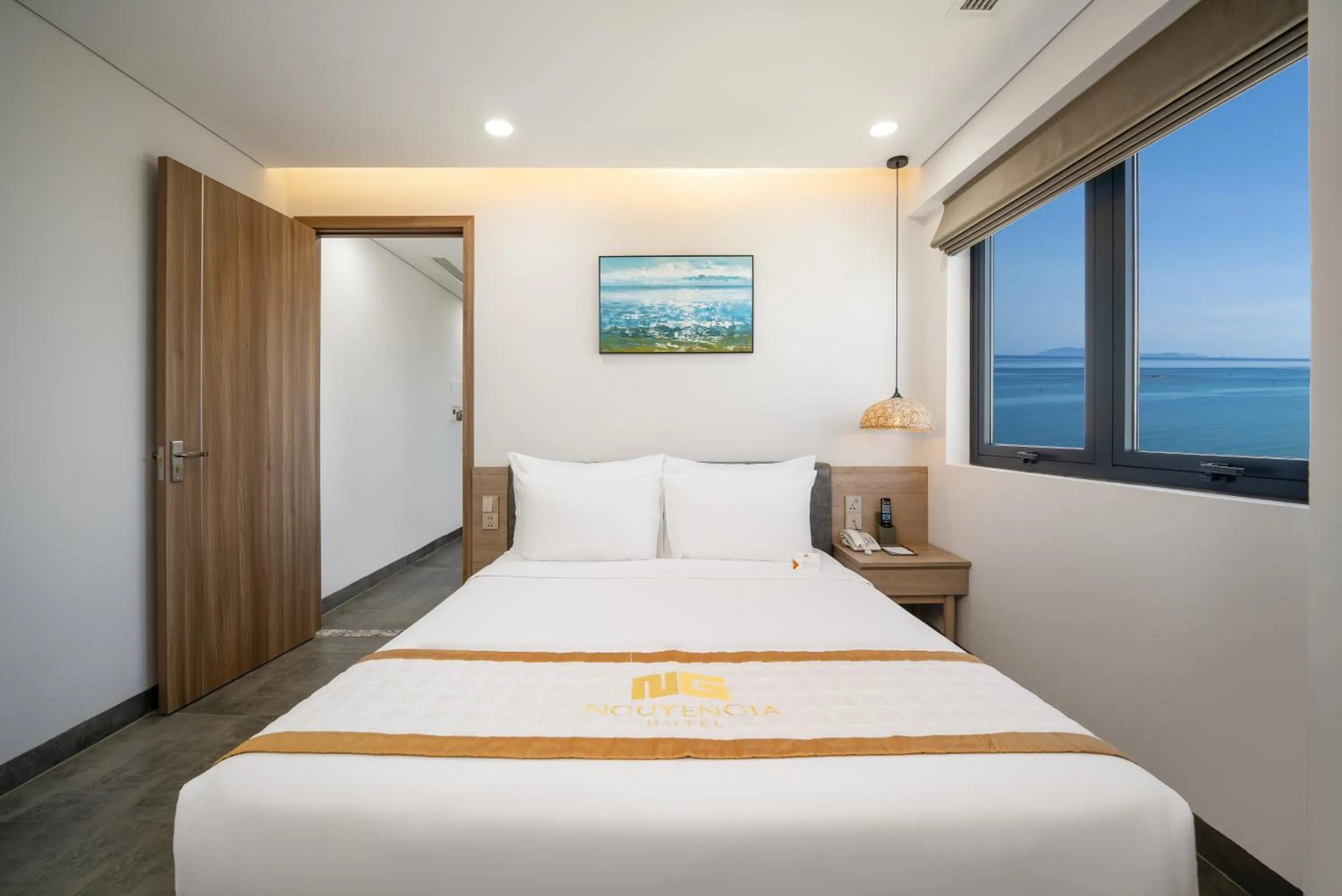 Sea view, Bed in Nguyen Gia Hotel