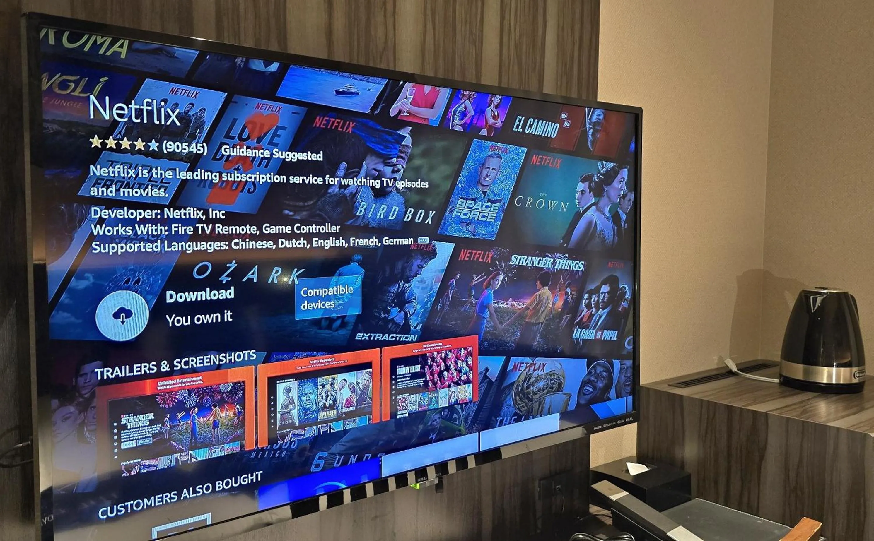 TV and multimedia in Dynasty Hotel & Resort Osaka