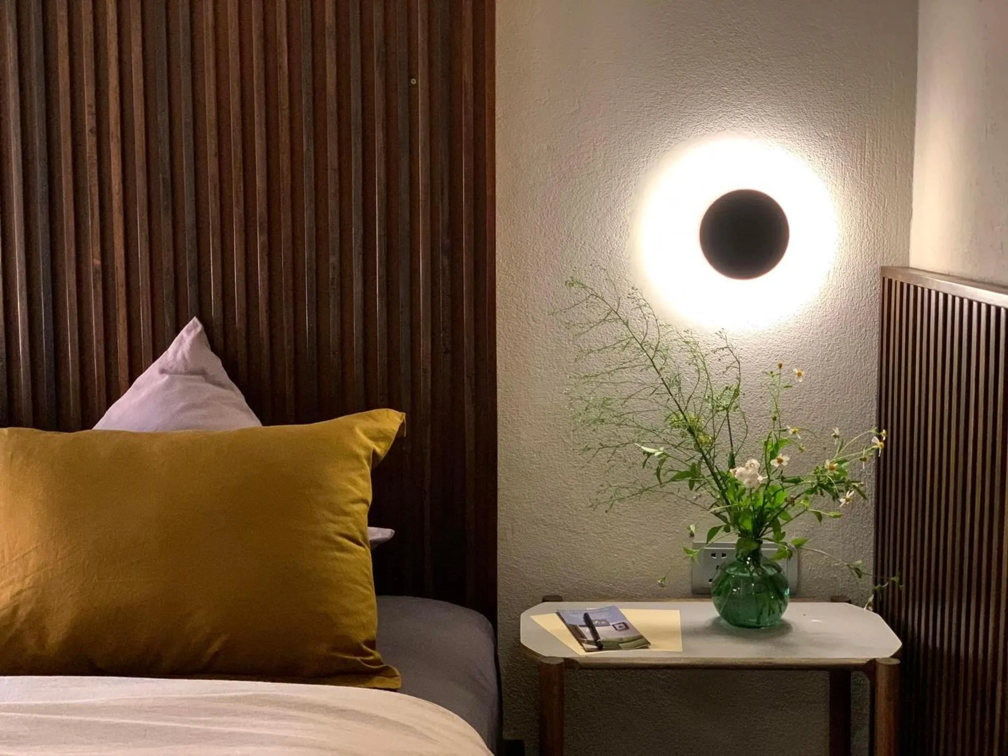 Decorative detail, Bed in Kaia Gallery Hotel Hoi An