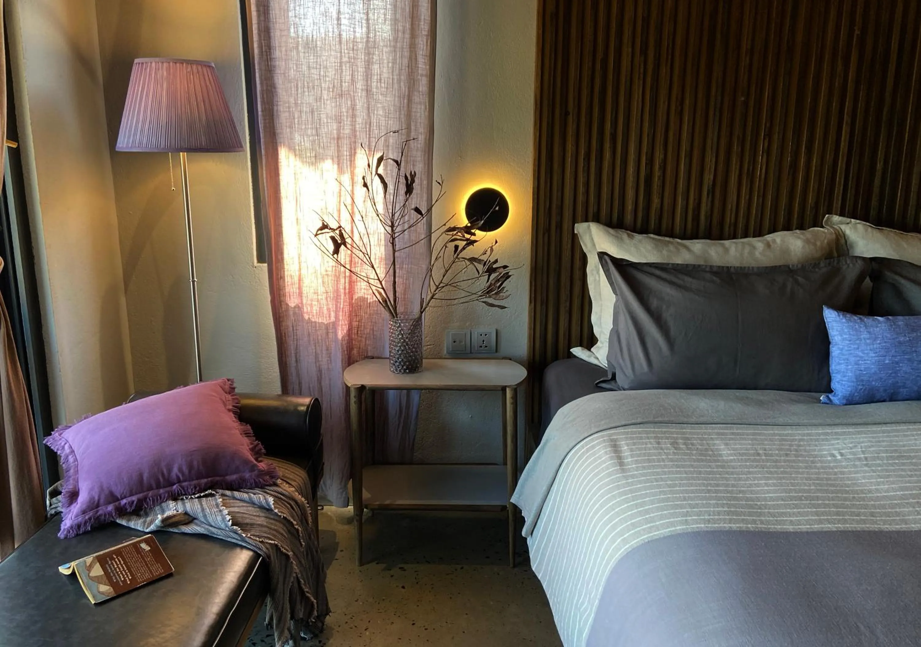 Bed in Kaia Gallery Hotel Hoi An