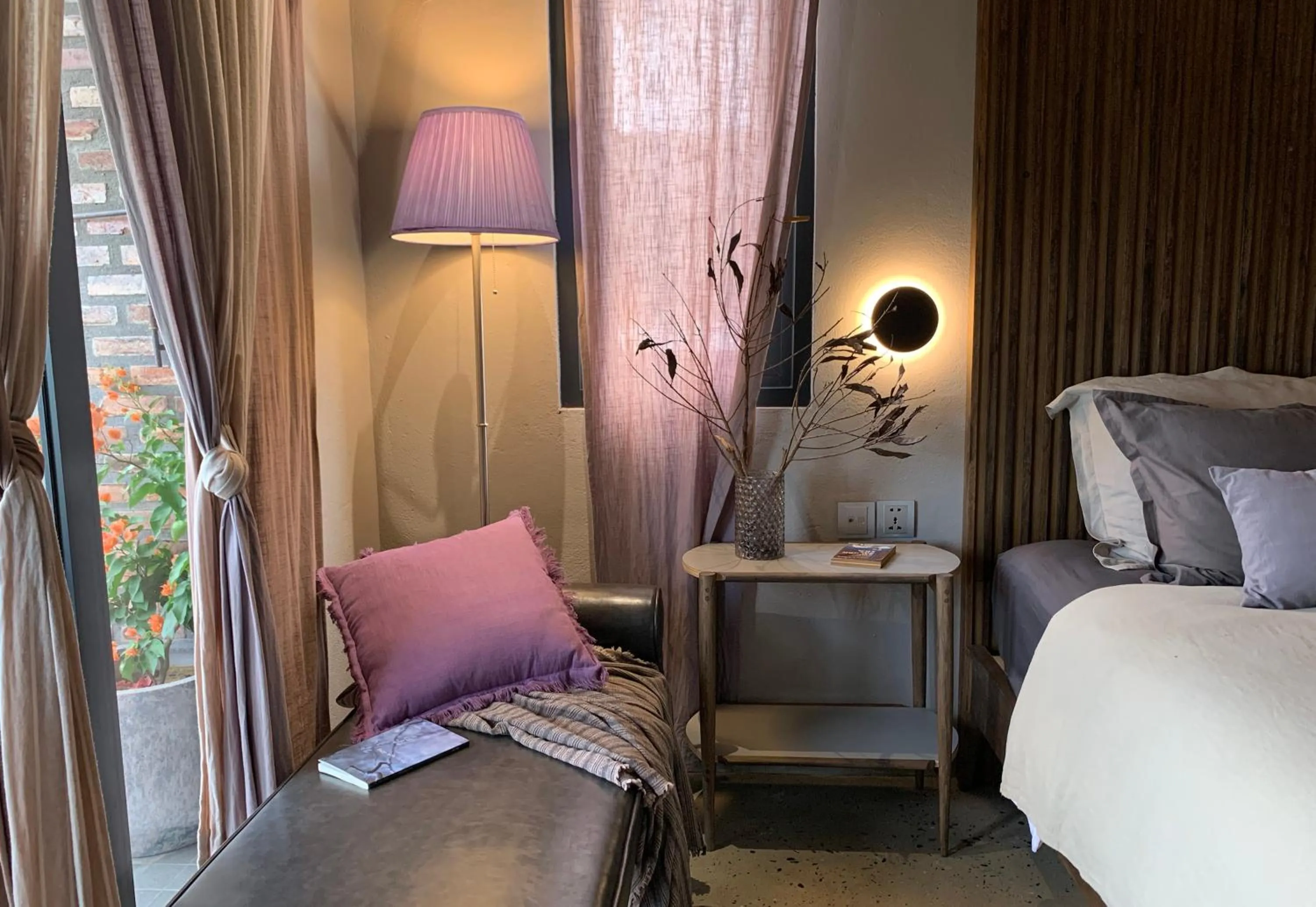 Bed in Kaia Gallery Hotel Hoi An