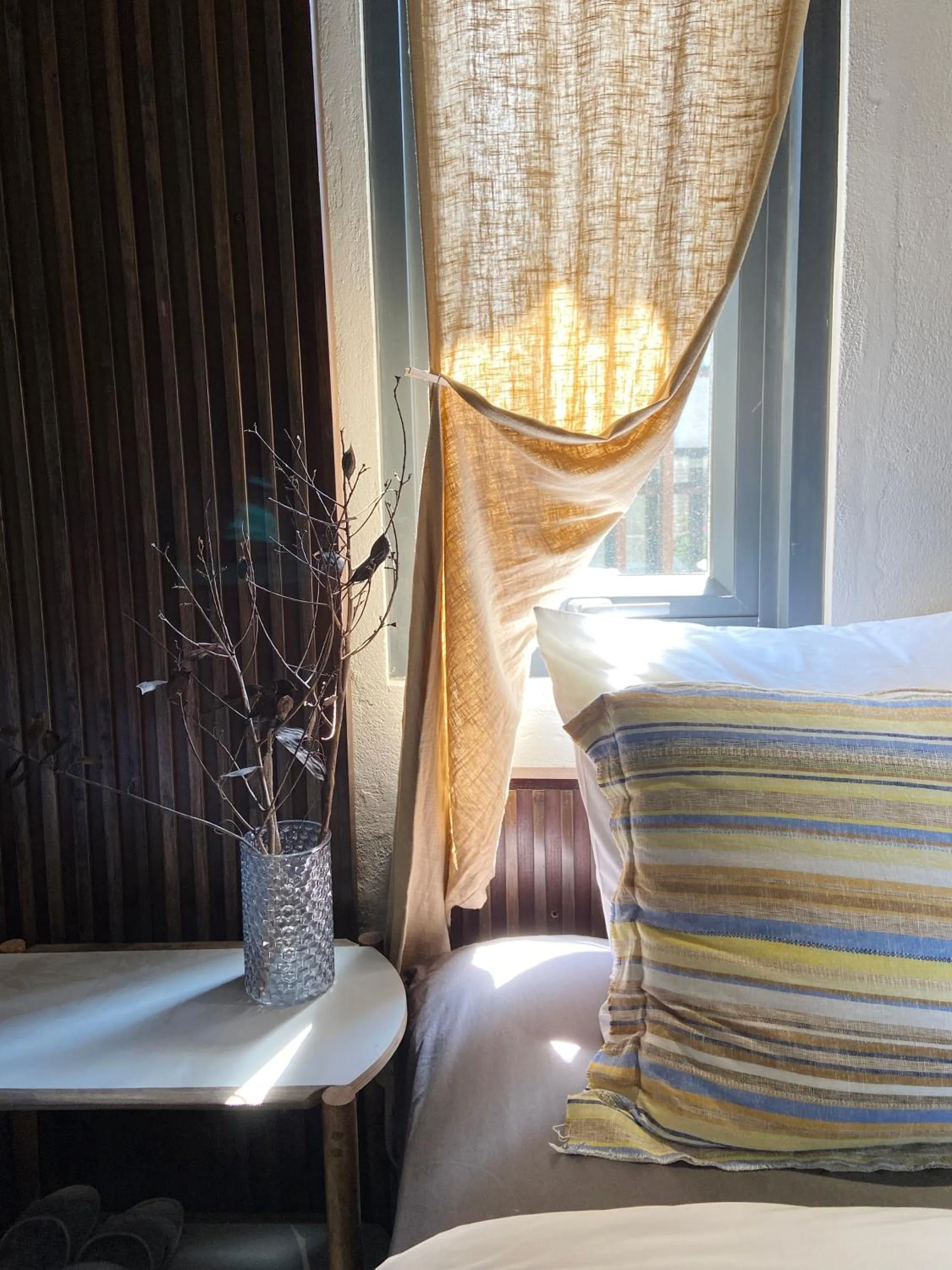 Decorative detail, Bed in Kaia Gallery Hotel Hoi An