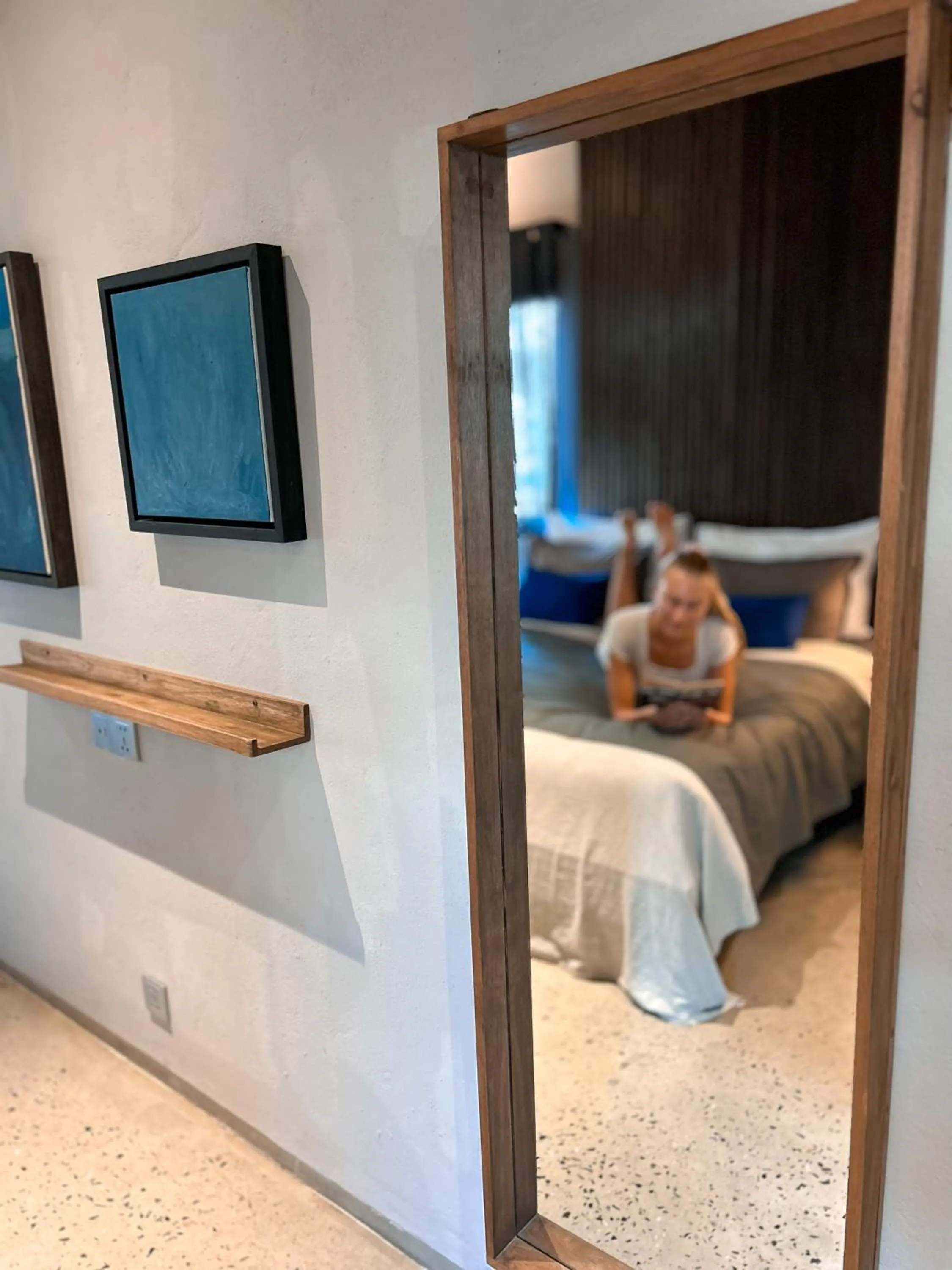 Decorative detail, Bed in Kaia Gallery Hotel Hoi An