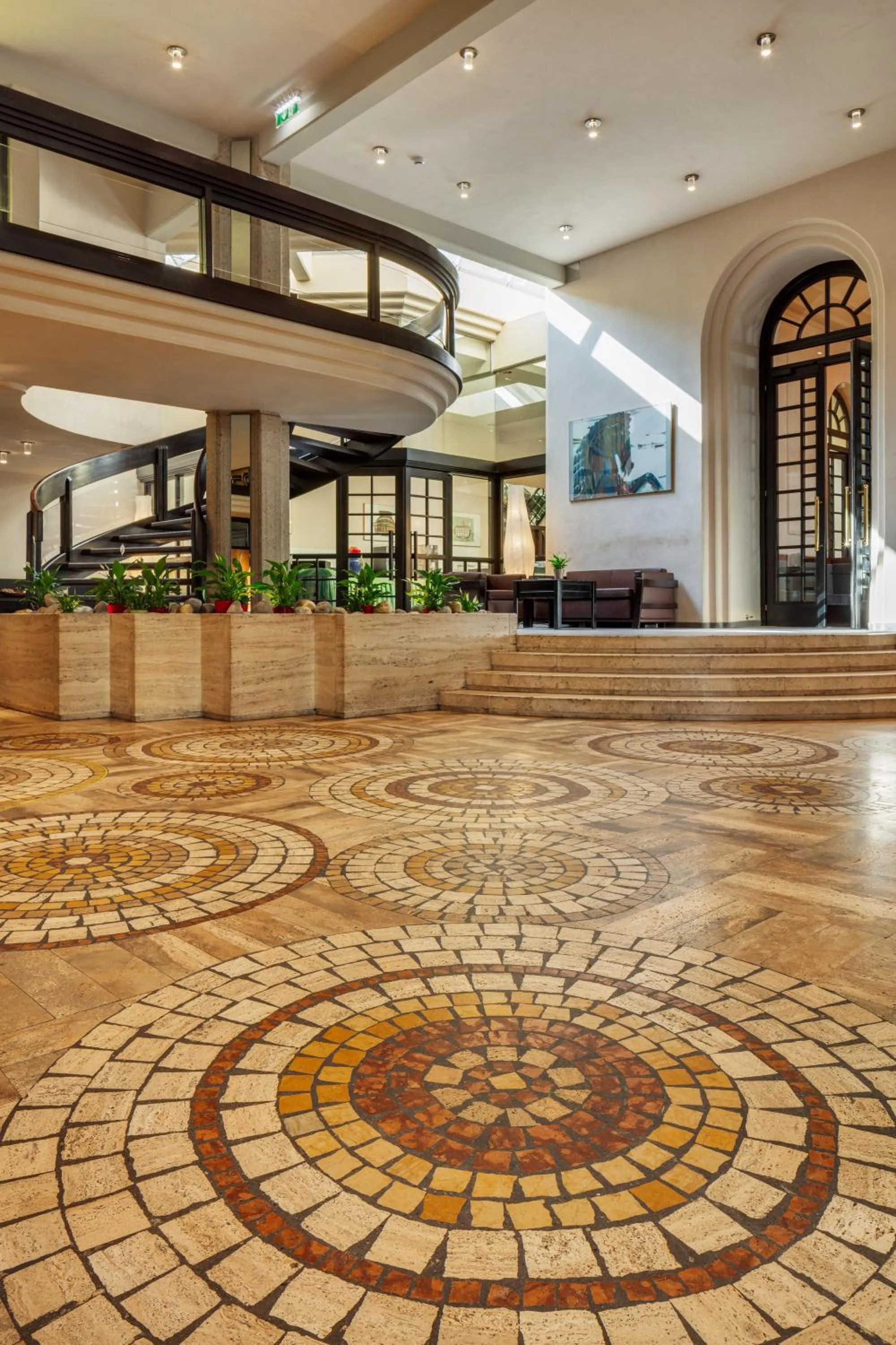 Lobby or reception in Hotel Central