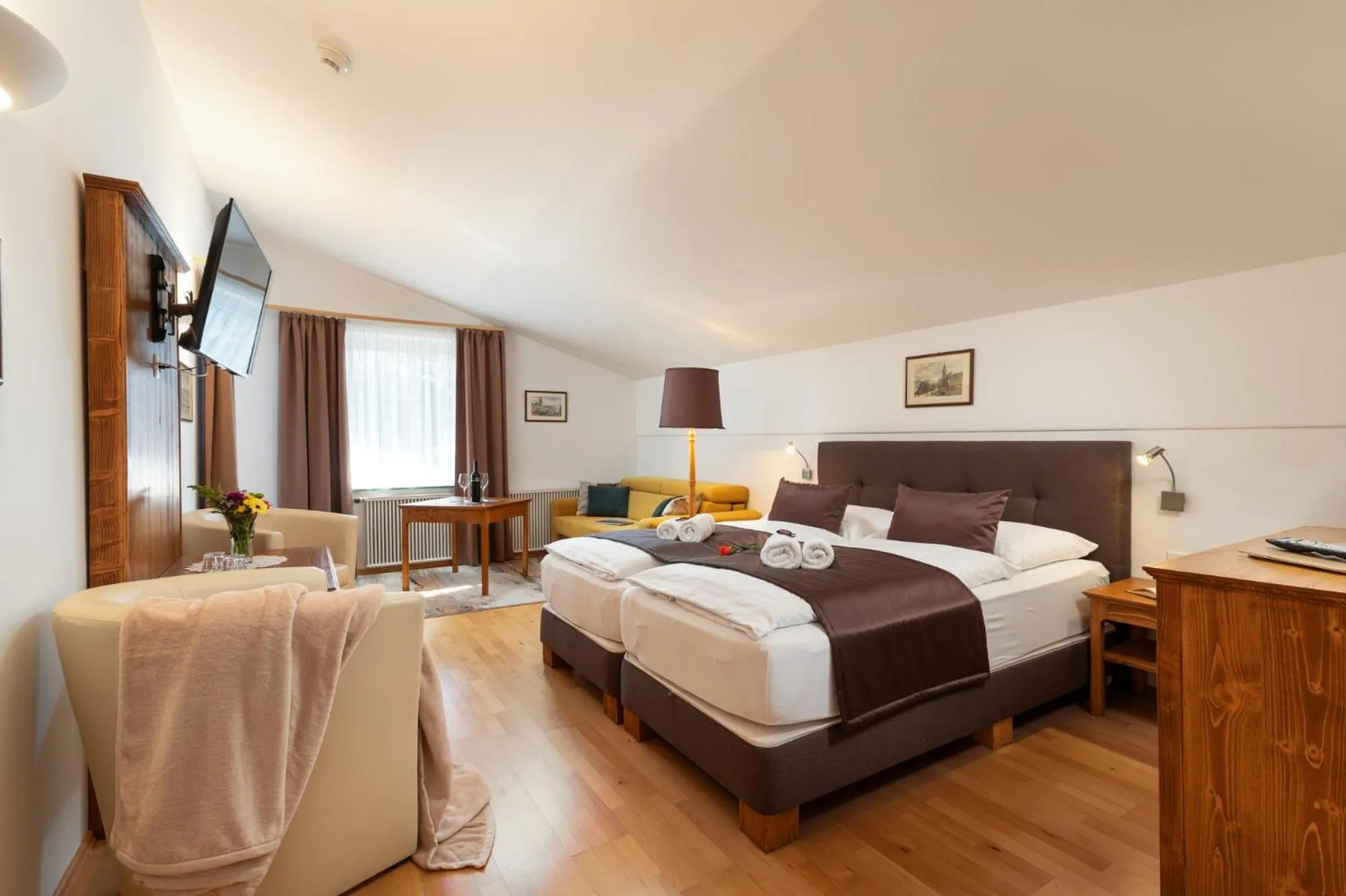 Bed in Landhaus St. Georg