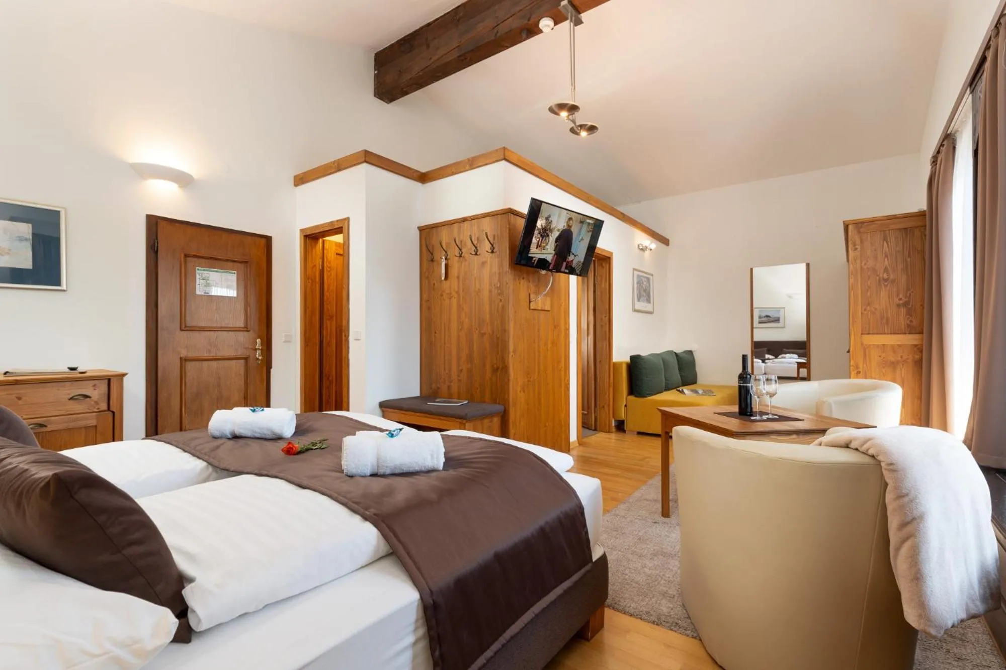 Bed in Landhaus St. Georg