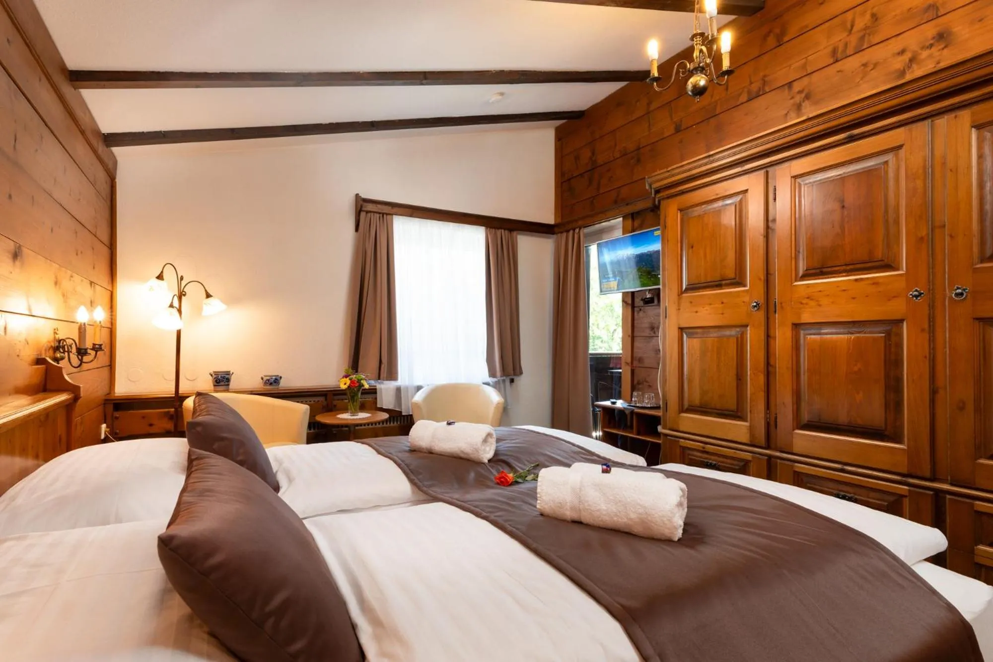 Bedroom, Bed in Landhaus St. Georg