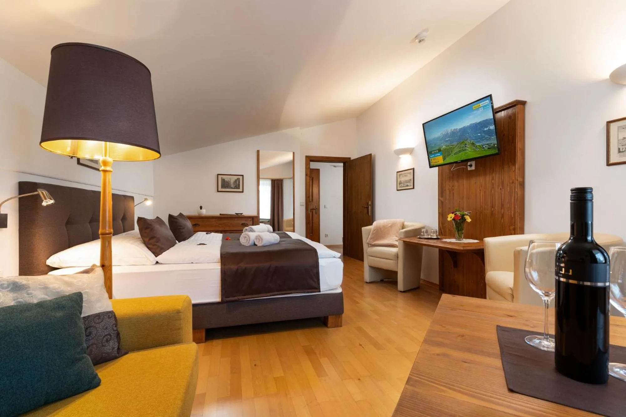 Bed in Landhaus St. Georg