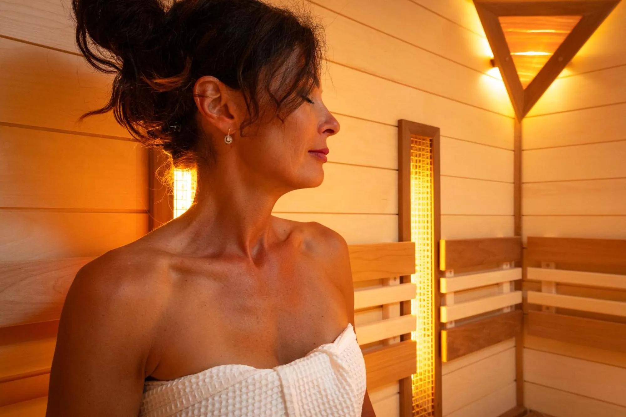 Sauna in Landhaus St. Georg