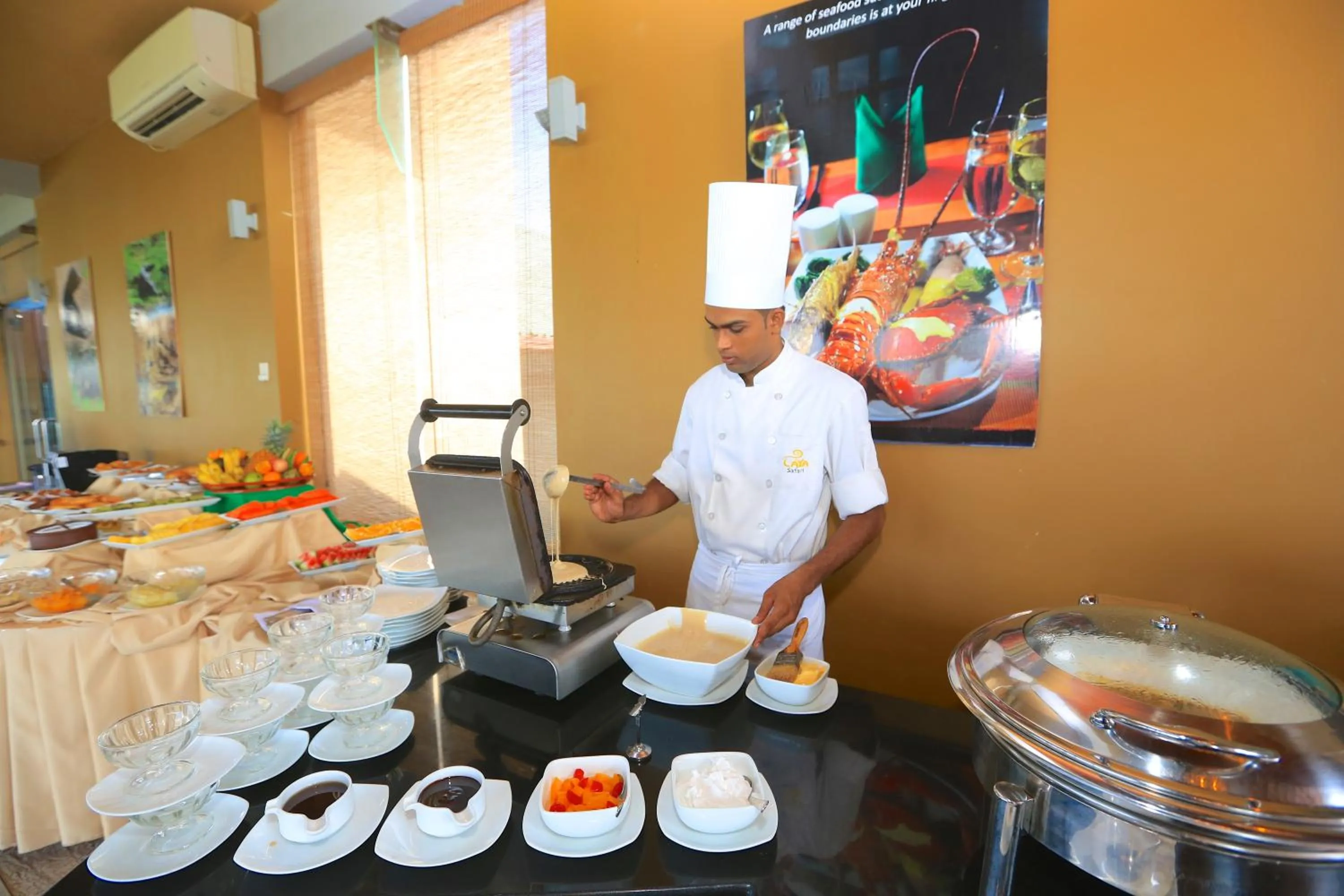 Food and drinks in Laya Safari Resorts & Spa