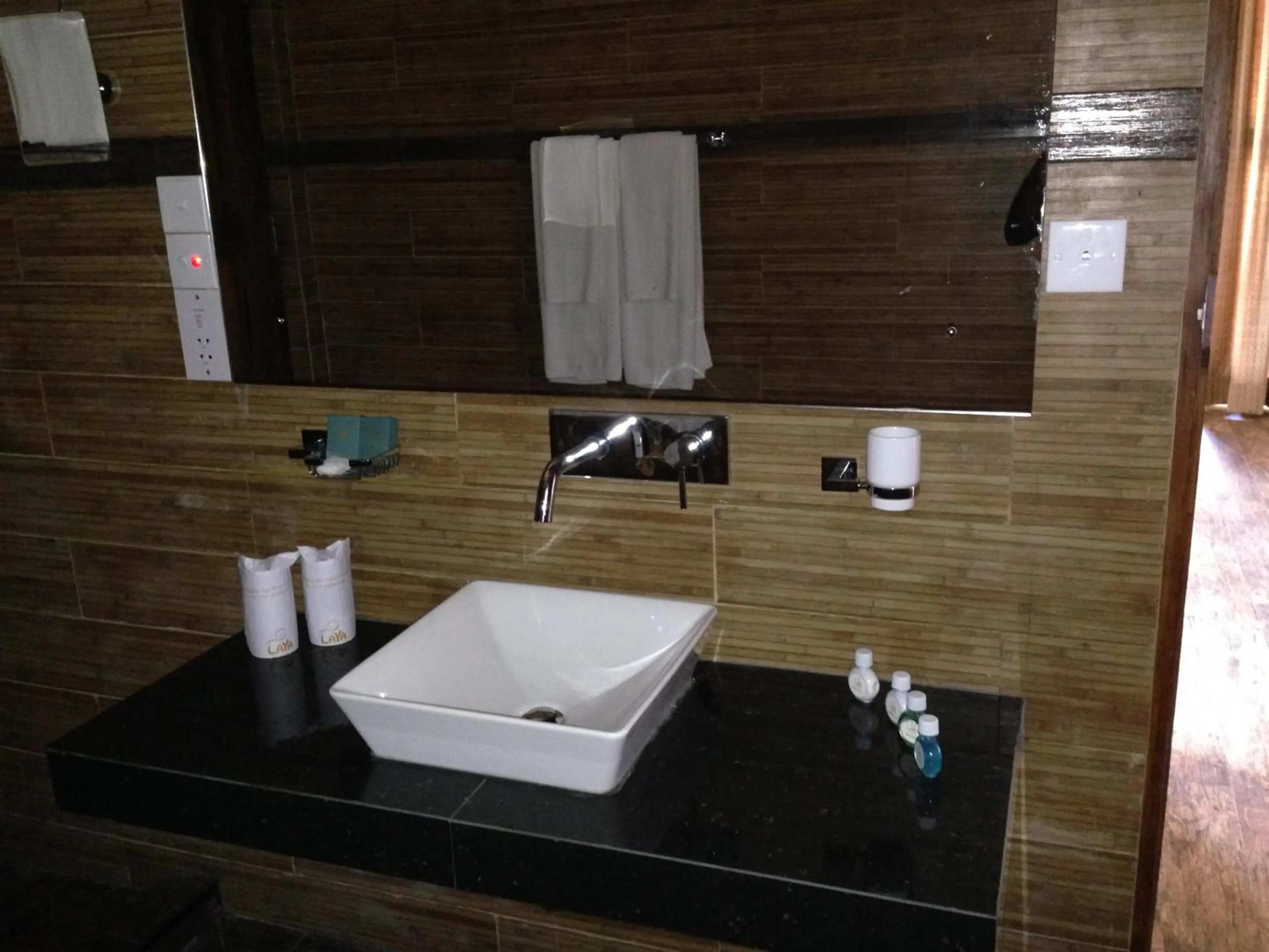 Bathroom in Laya Safari Resorts & Spa