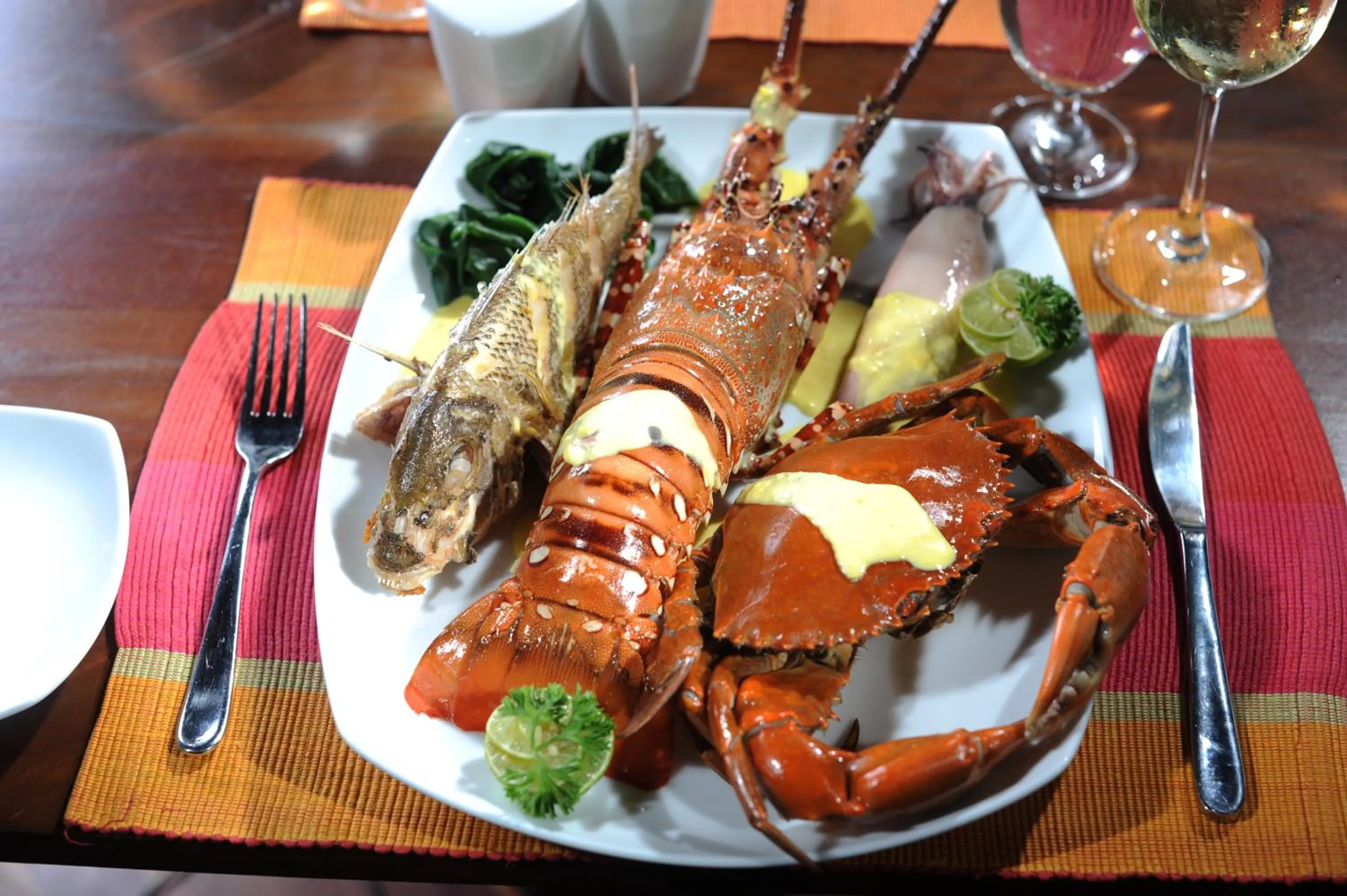 Food close-up in Laya Safari Resorts & Spa