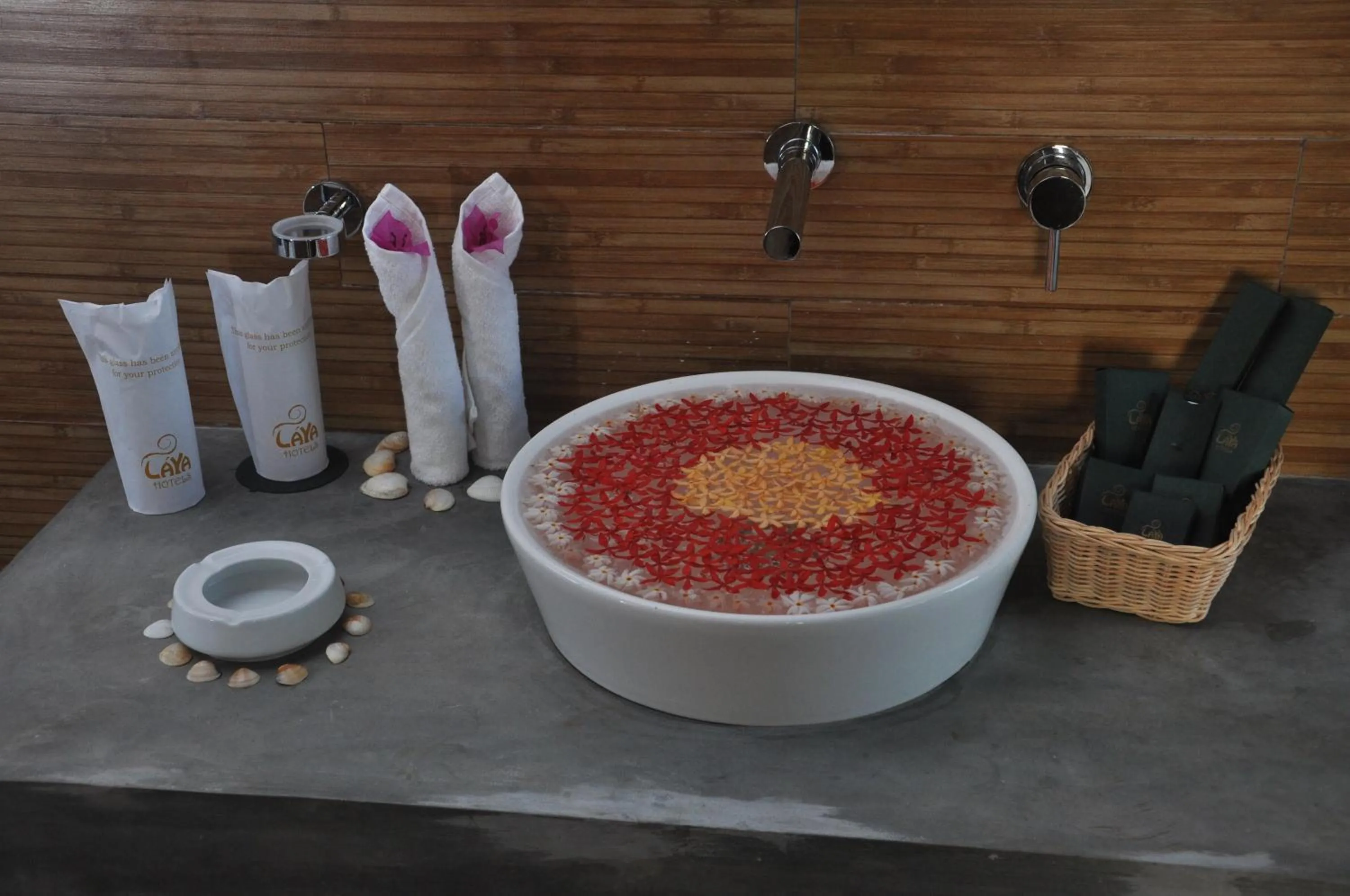 Bathroom in Laya Safari Resorts & Spa