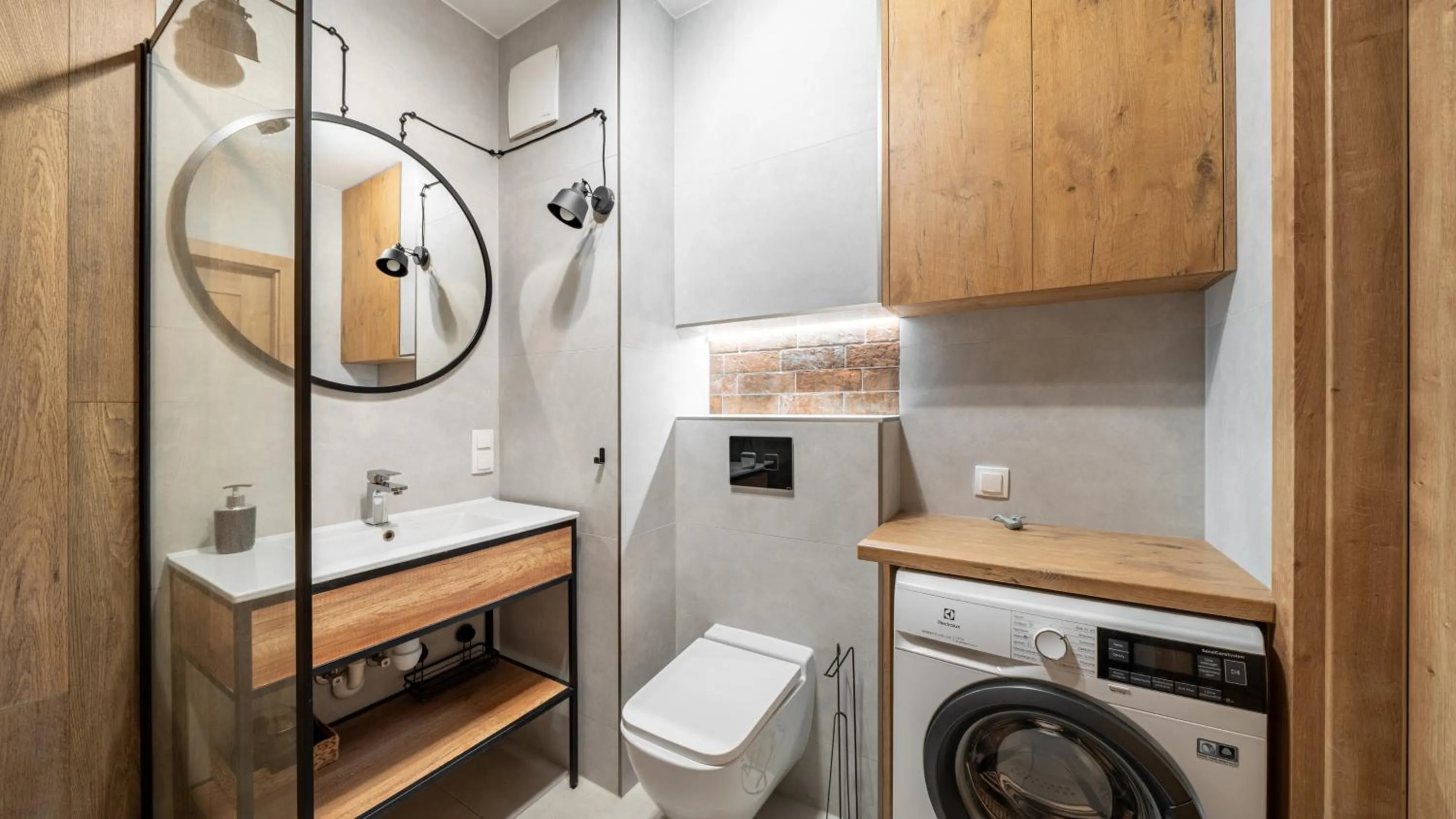 Bathroom in Nadmotławie z sauną, Sun & Snow