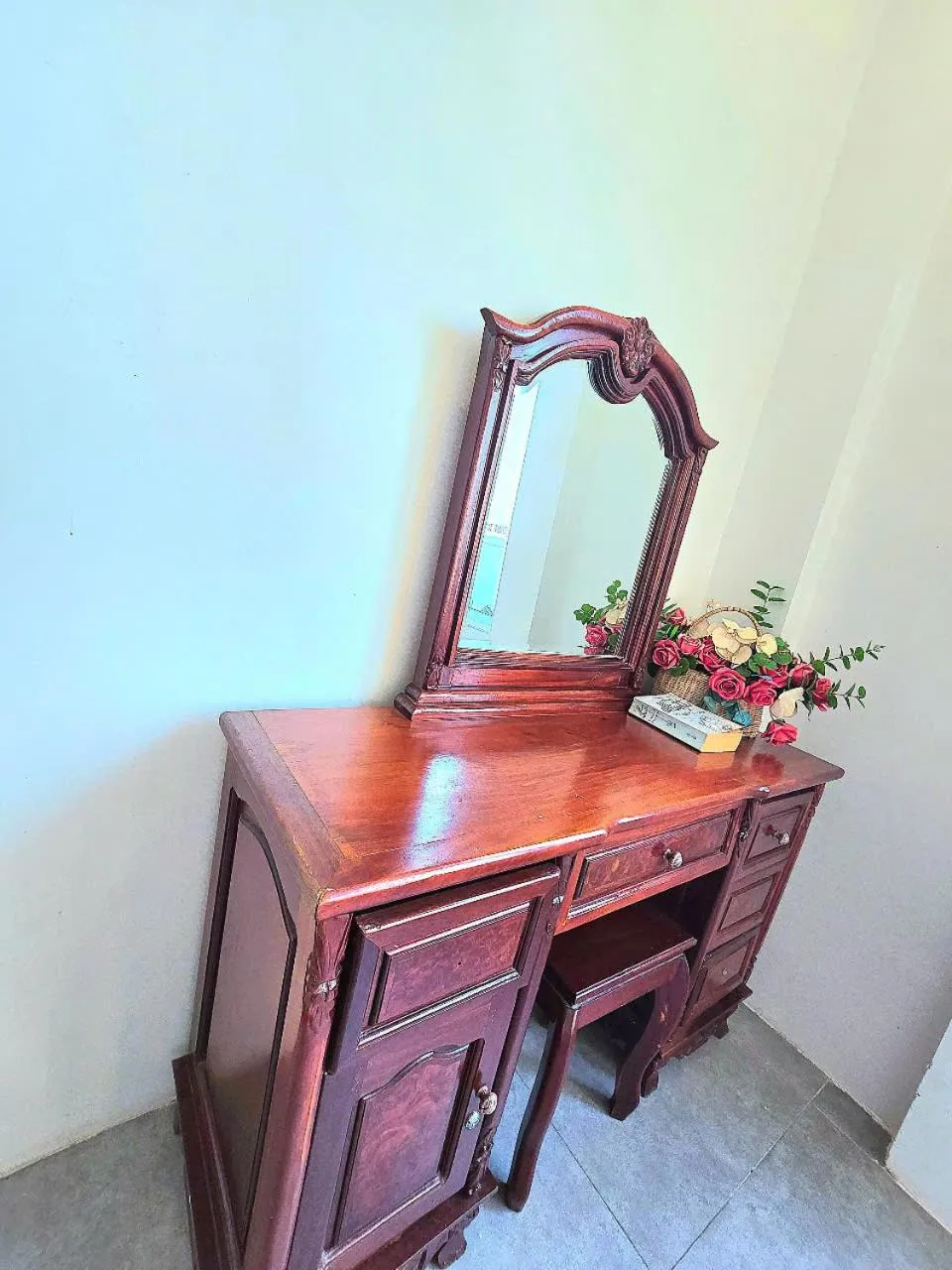 Seating area in Mekong 69 Hostel