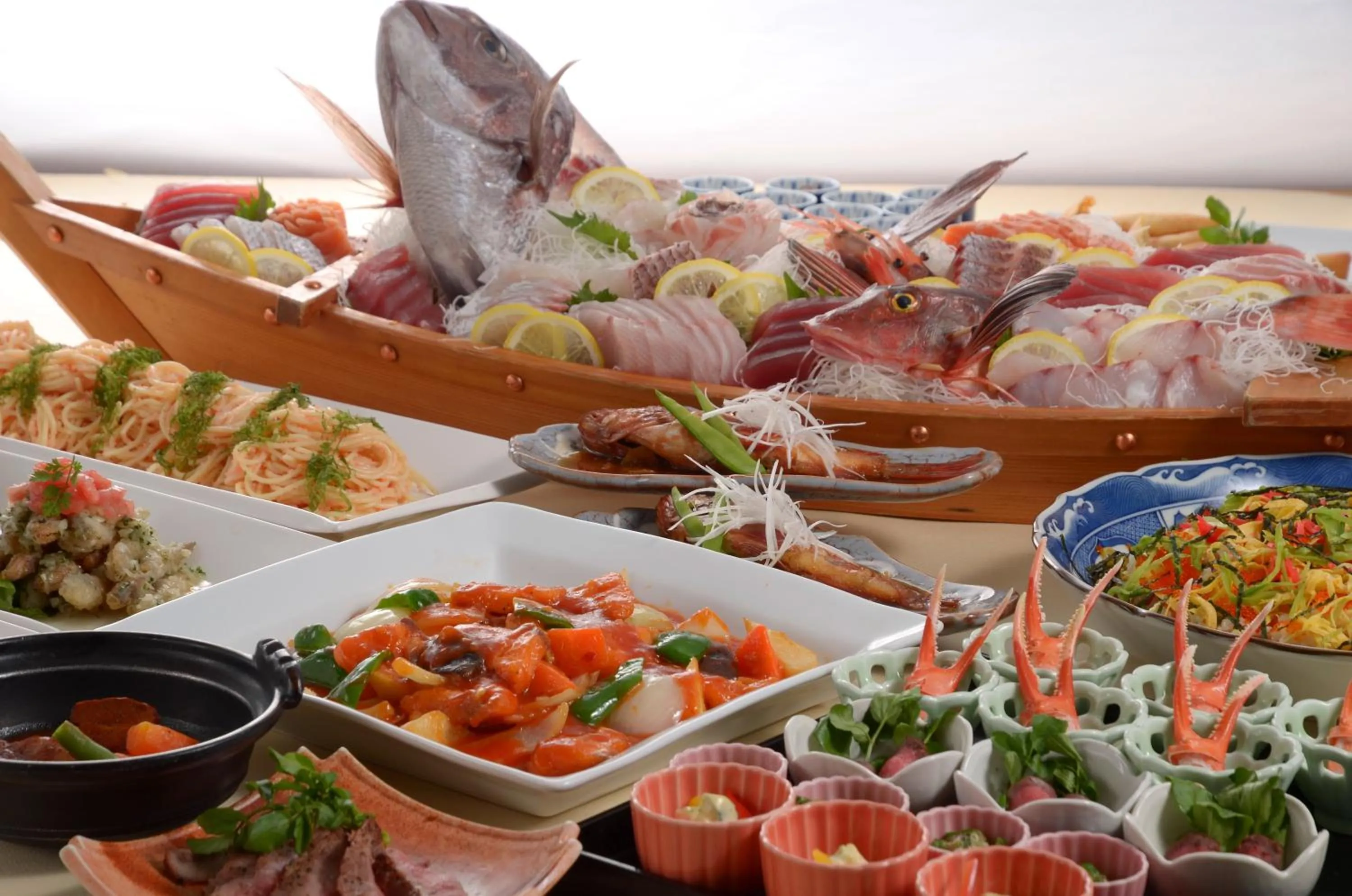 Dinner in LiVEMAX RESORT Kinugawa